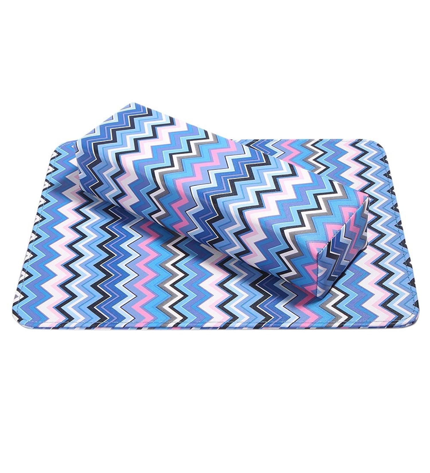 Tovmekdjn 1Set Nail Art Hand Pillow Cushion Manicure Care Salon Cushion Pad Nail Arm Rest Pillow Nail Art Tool Blue - Buy Online on GoSupps.com