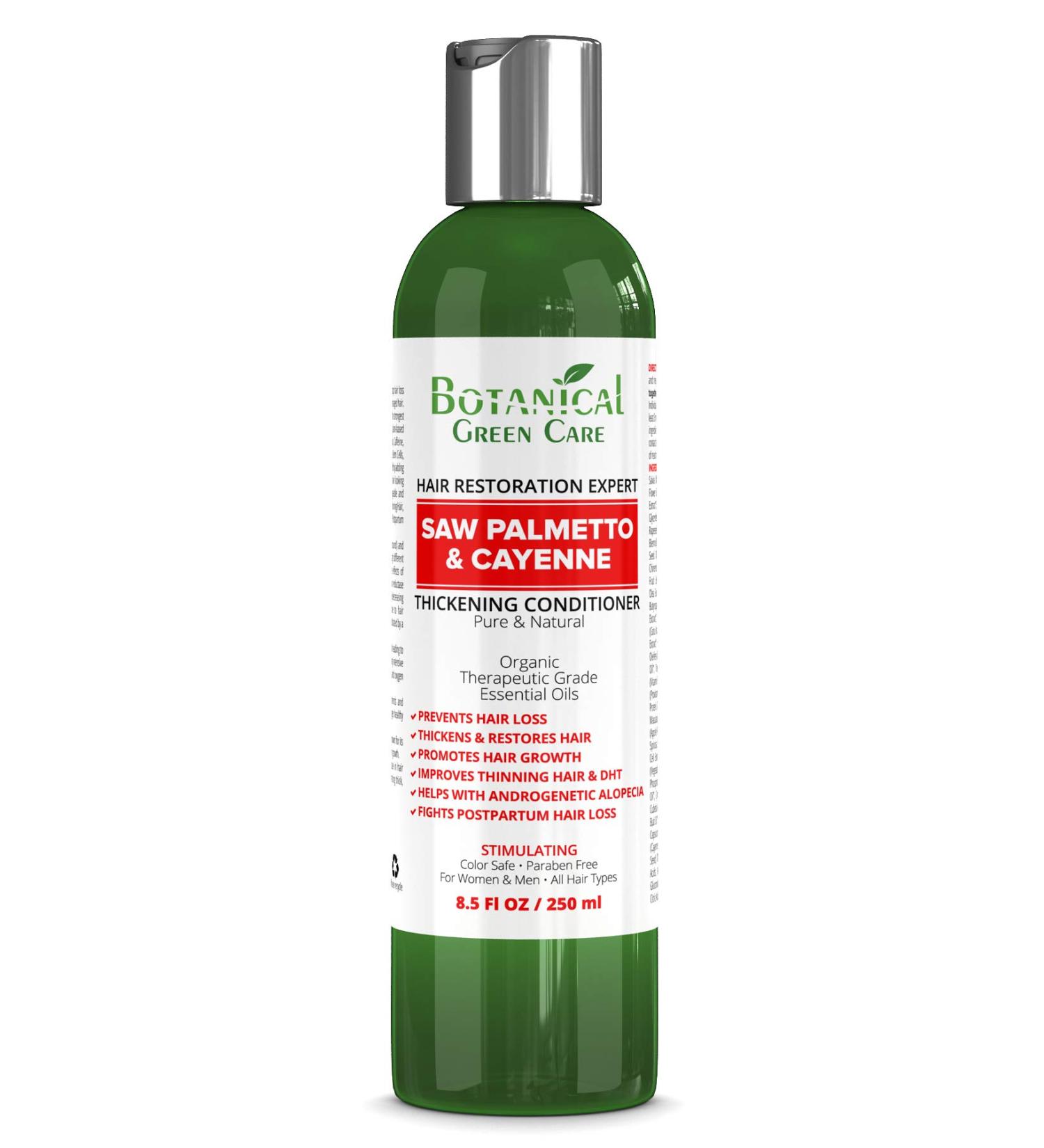 Saw Palmetto & Cayenne Hair Growth Conditioner - Alopecia Prevention, DHT Blocker, Doctor Developed - Buy Online on GoSupps.com