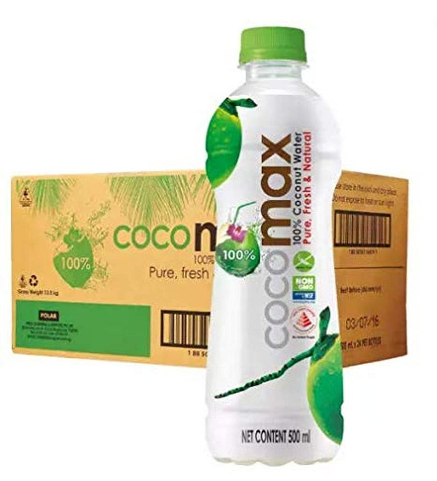 Cocomax Coconut Water 24X500ML - Buy Online on GoSupps.com
