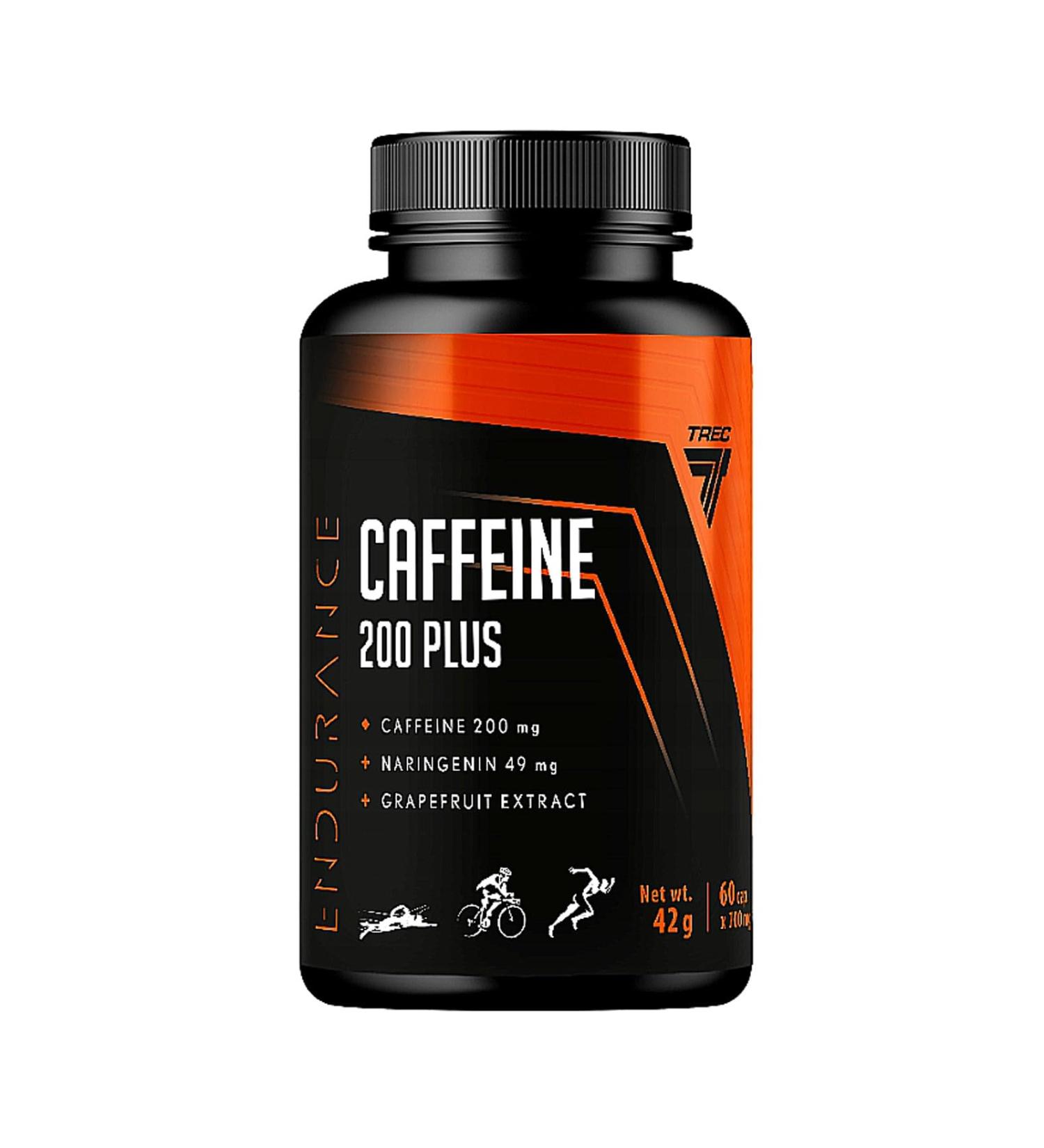  Trec Nutrition TREC NUTRITION Caffeine 200 Max 1 pack (1 x 60 capsules) - Buy Online on GoSupps.com