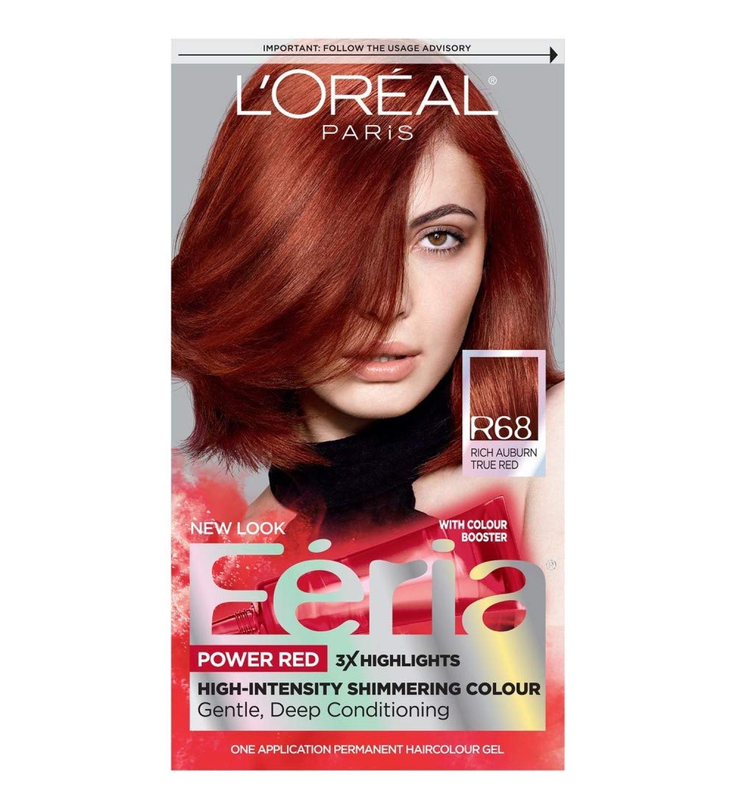 Feria Power Red Ruby Rush Hair Color Size: 1 Kit