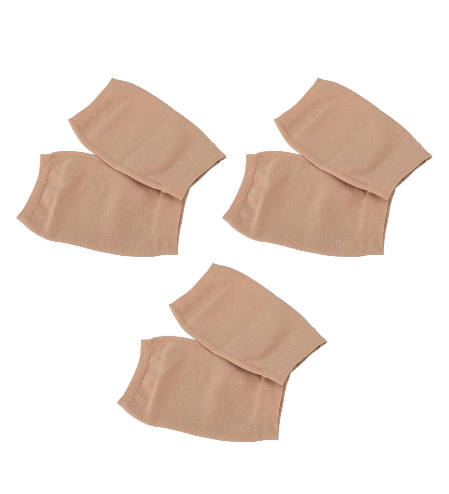 Heel Repair Socks Versatile Moisturizing Gel Heel Socks Open Toe Silicone Soft 3 Pairs for Dry Heels (DOACTvuthprzyia-11) - Buy Online on GoSupps.com