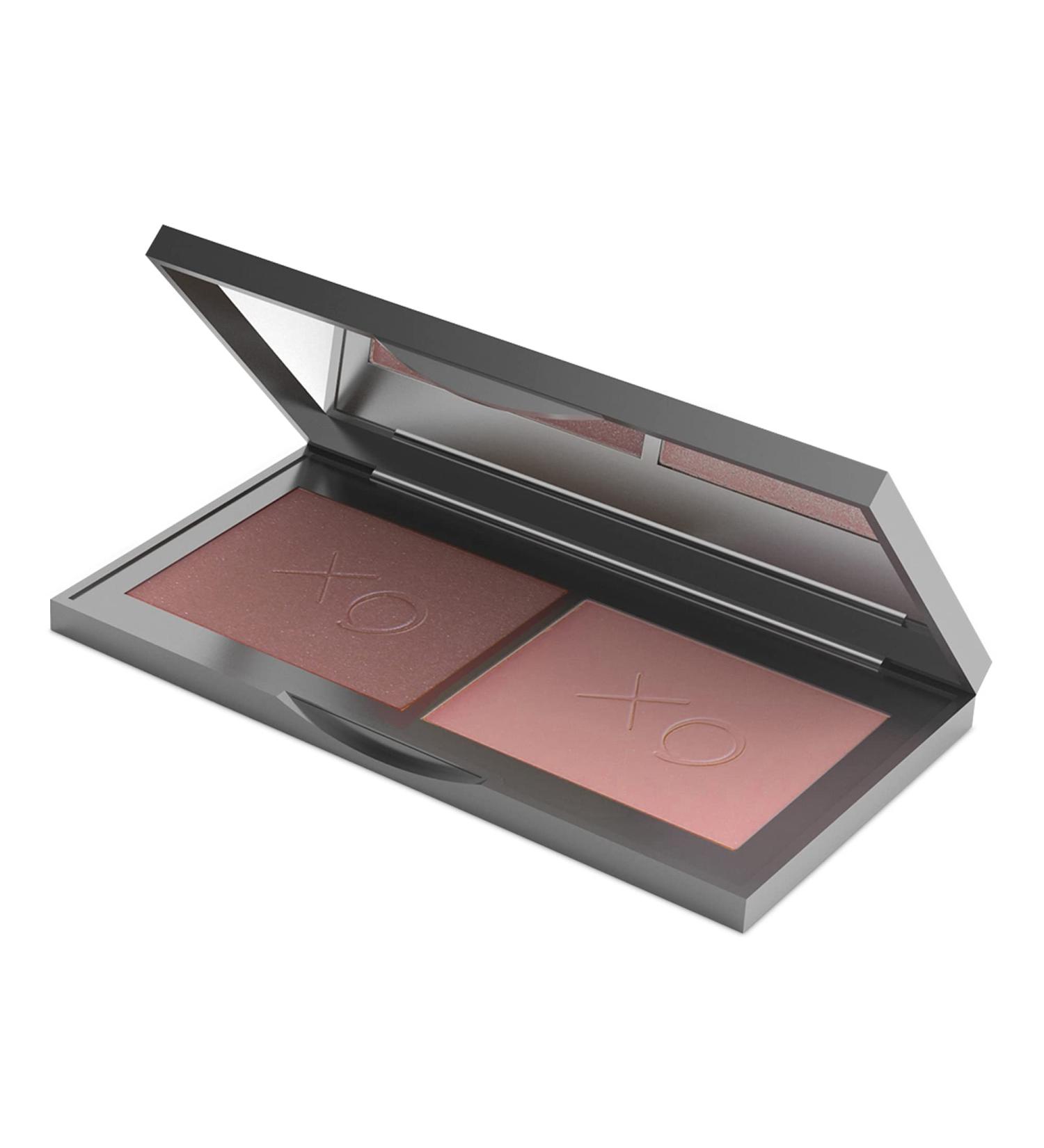 Mirabella Beauty Blush Duo in Sugar/Babydoll - Mineral Pressed Powder for Cheeks - Buy Online on GoSupps.com