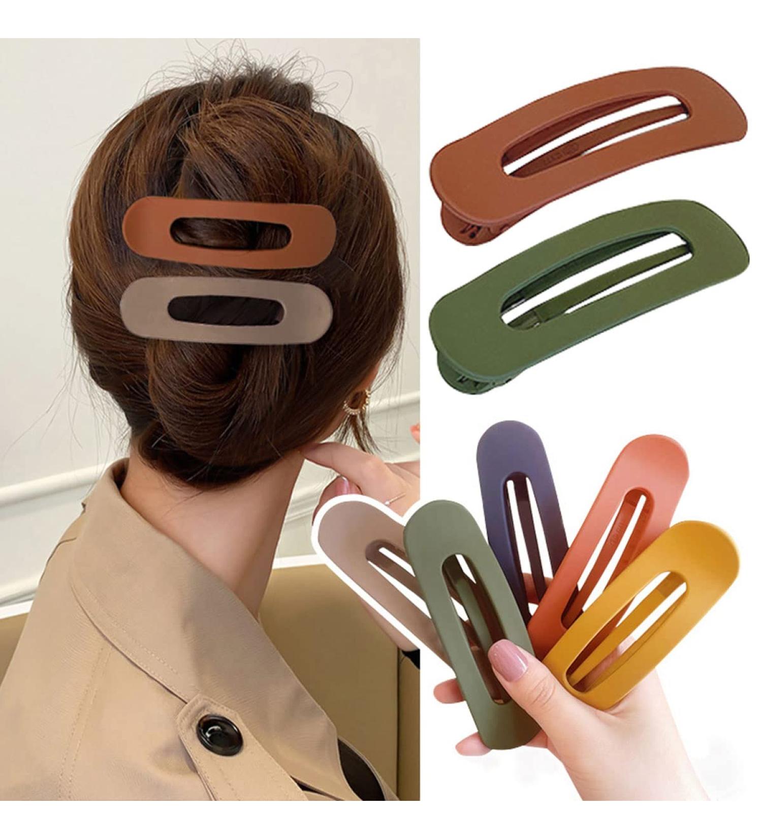 Bakores 8 PCS Large Duck Billed Hair Clips for Thick Hair - Non-slip Styling Accessories for Women and Girls - Buy Online on GoSupps.com