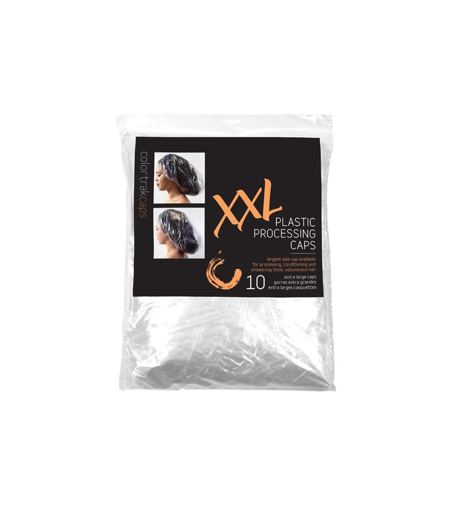 Colortrak XXL Disposable Shower Caps for Long Hair Styles - 10 Pack - Buy Online on GoSupps.com