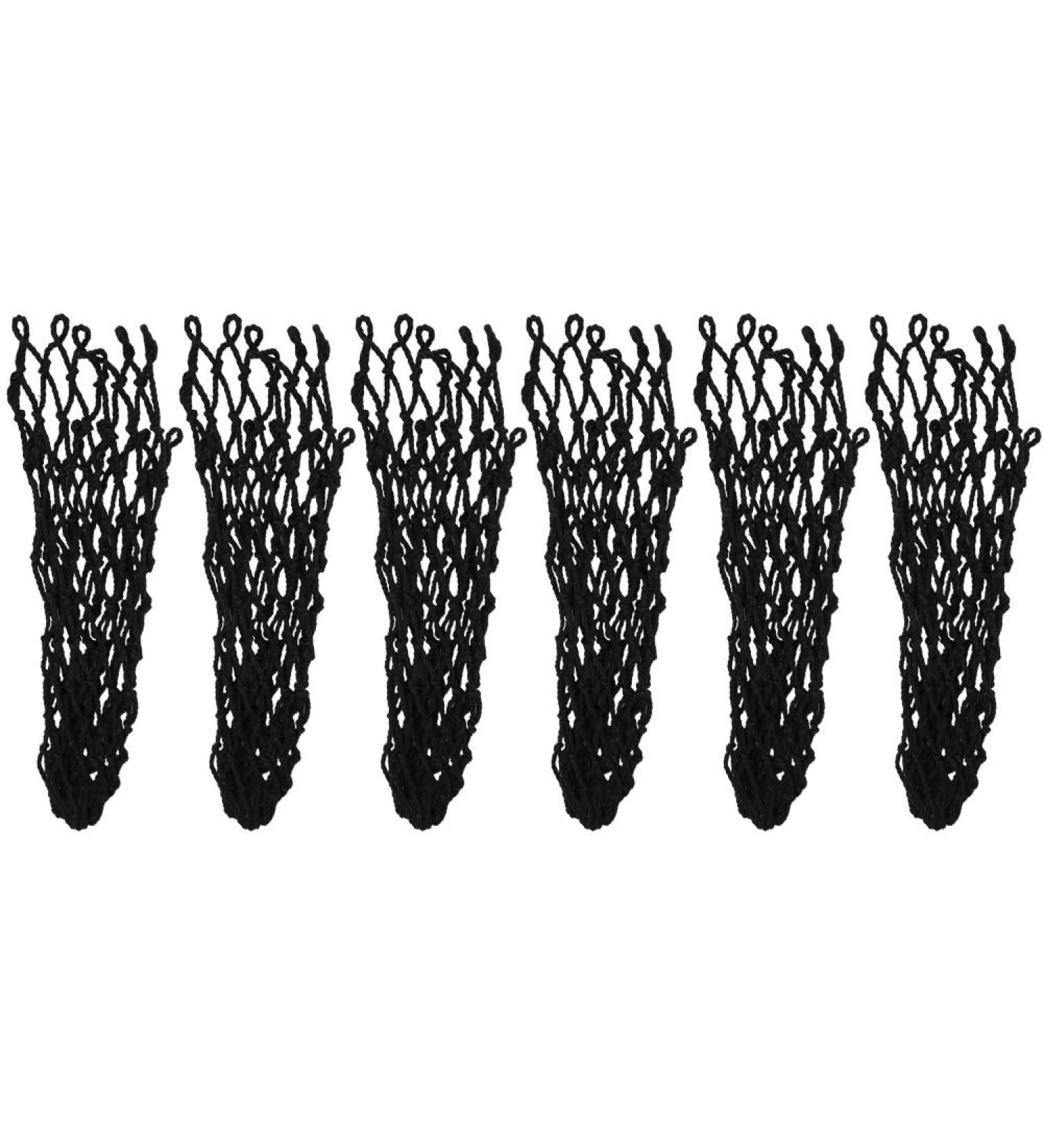 6Pcs/Set Premium Nylon Billiards Table Pockets - Durable & Tensile Mesh Net for Pool Tables - Ideal Accessories for Billiards Enthusiasts - Black - Buy Online on GoSupps.com