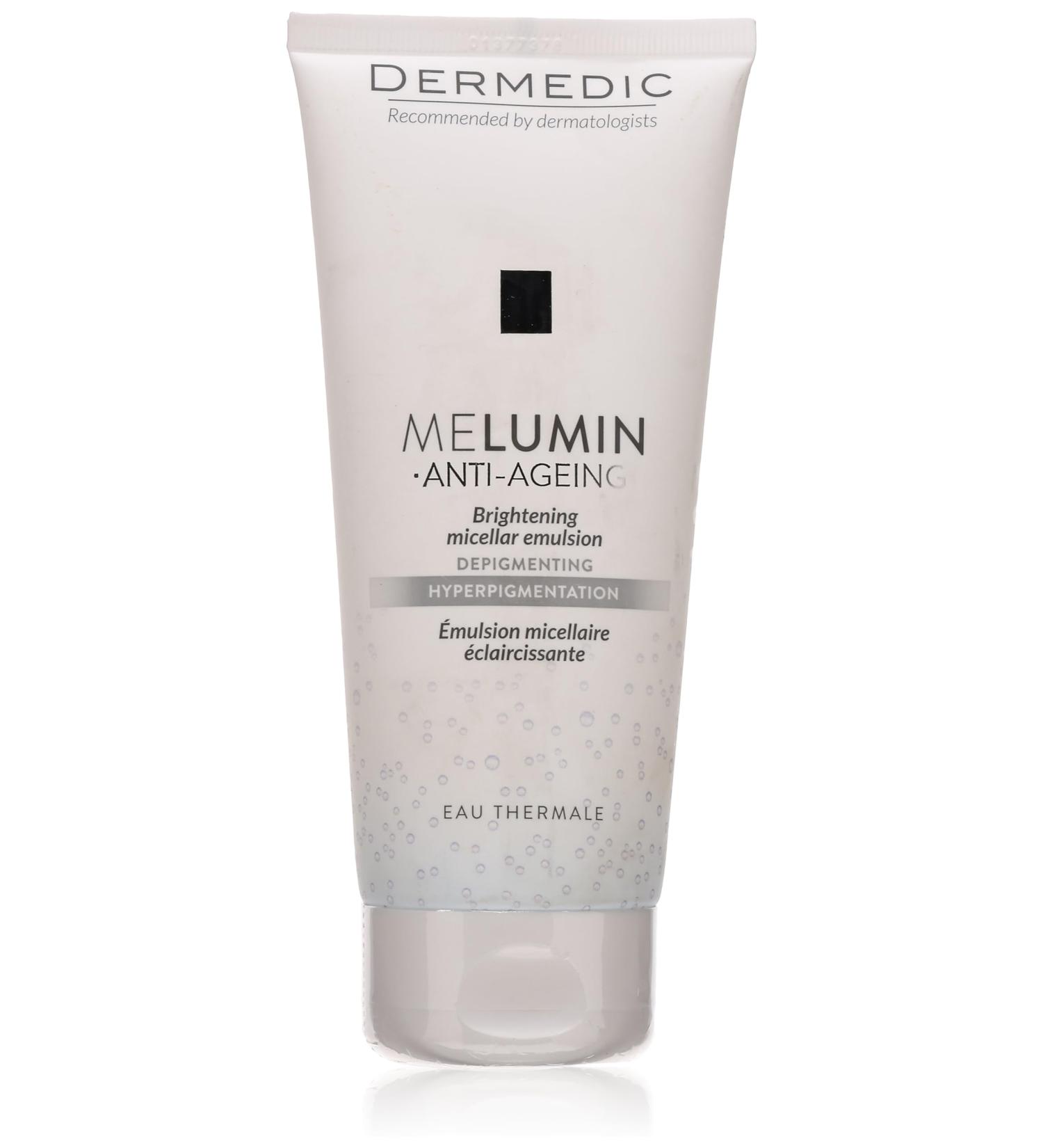  DERMENA DERMEDIC MELUMIN Complexion Brightening Micellar Emulsion 200 ml - Buy Online on GoSupps.com