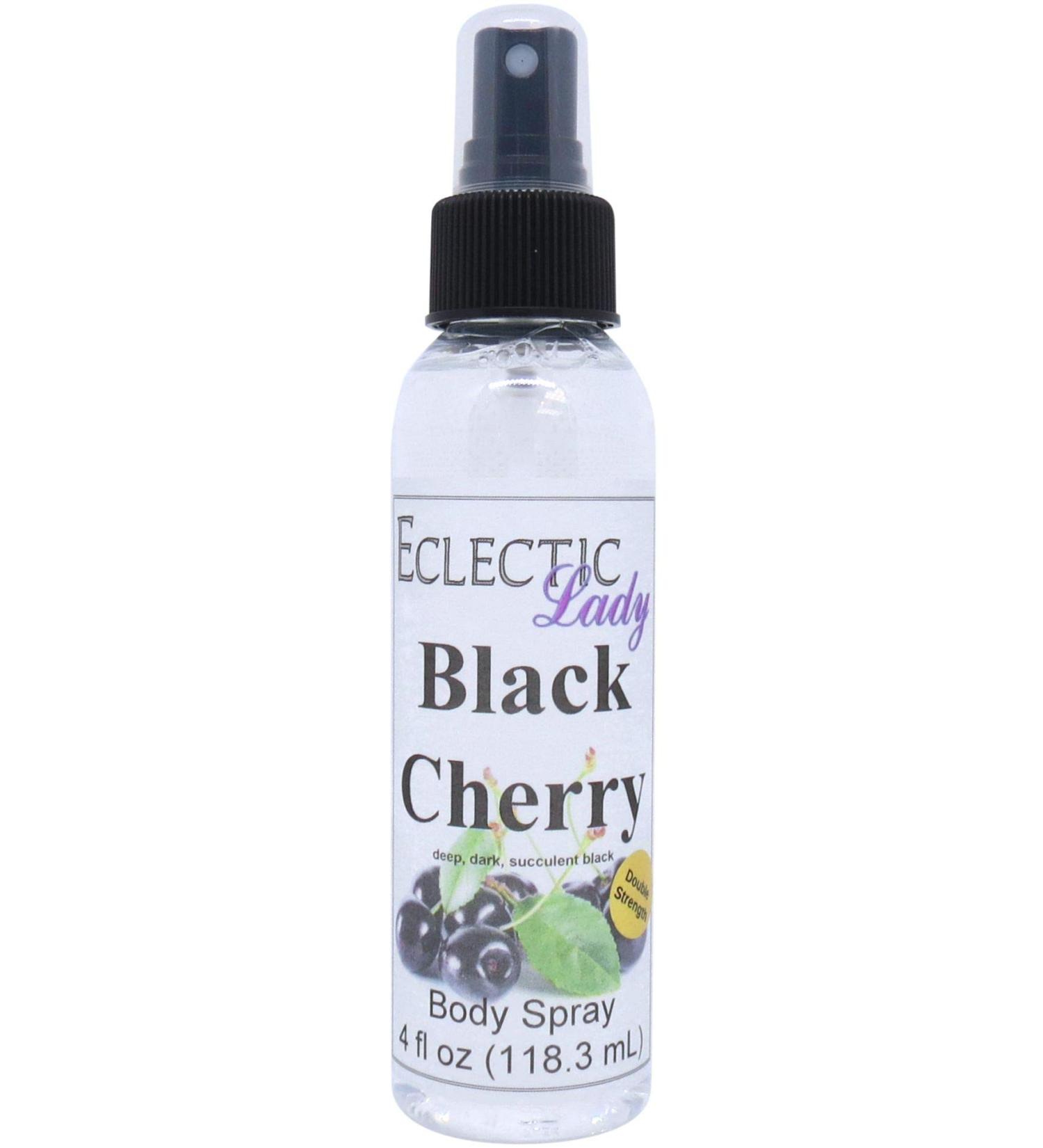 Black Cherry Body Spray (Double Strength) 4 ounces Body Mist for Women with Clean Light & Gentle Fragrance Long Lasting Perfume with Comforting Scent for Men & Women Cologne with Soft Subtle 4 Fluid Ounces (Double Strength) - Buy Online on GoSupps.com
