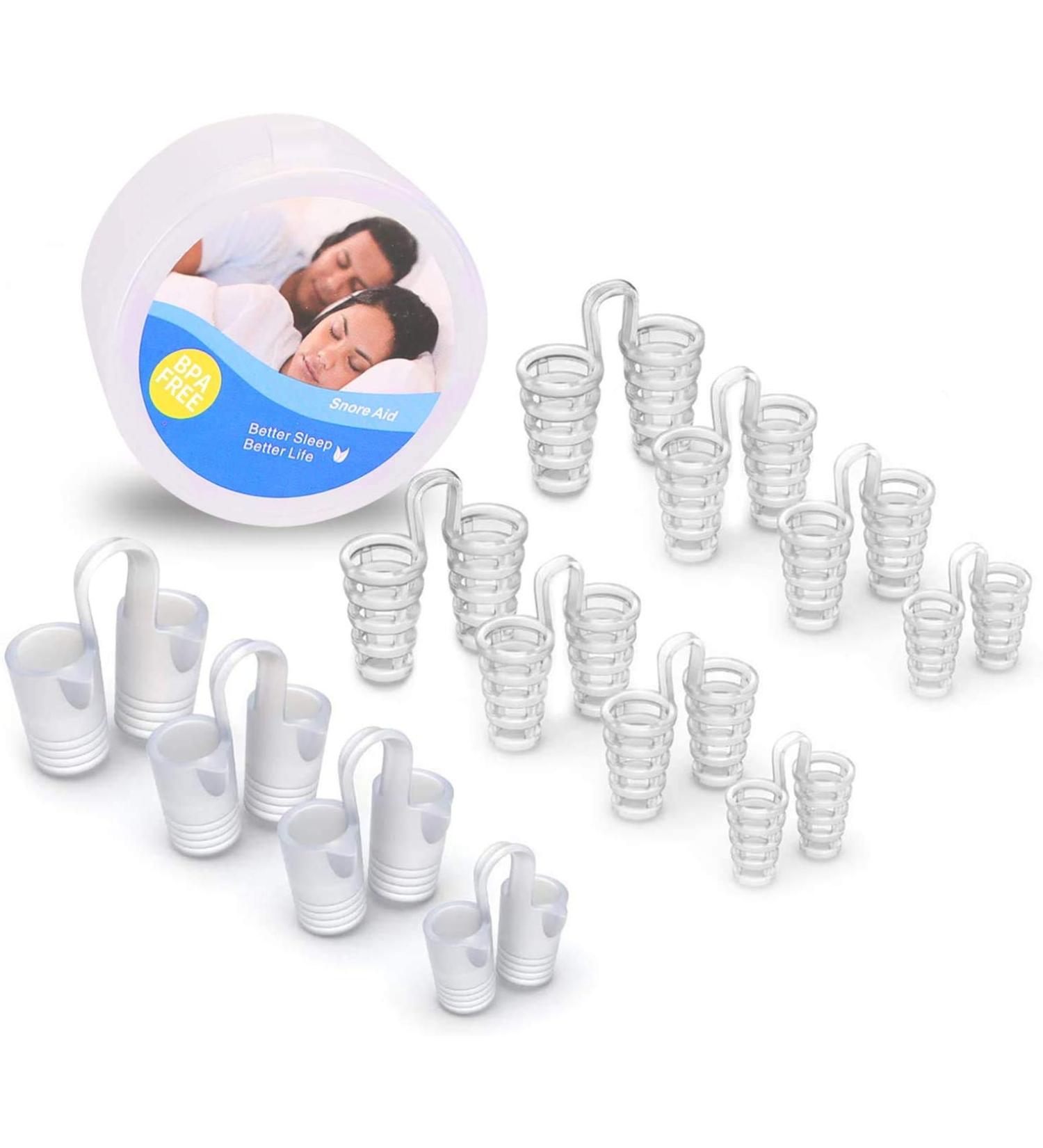 Comezy Anti Snoring Devices - 12 Nose Vents for Home and Travel - Snore Solution Nasal Dilators for Better Sleep - Buy Online on GoSupps.com
