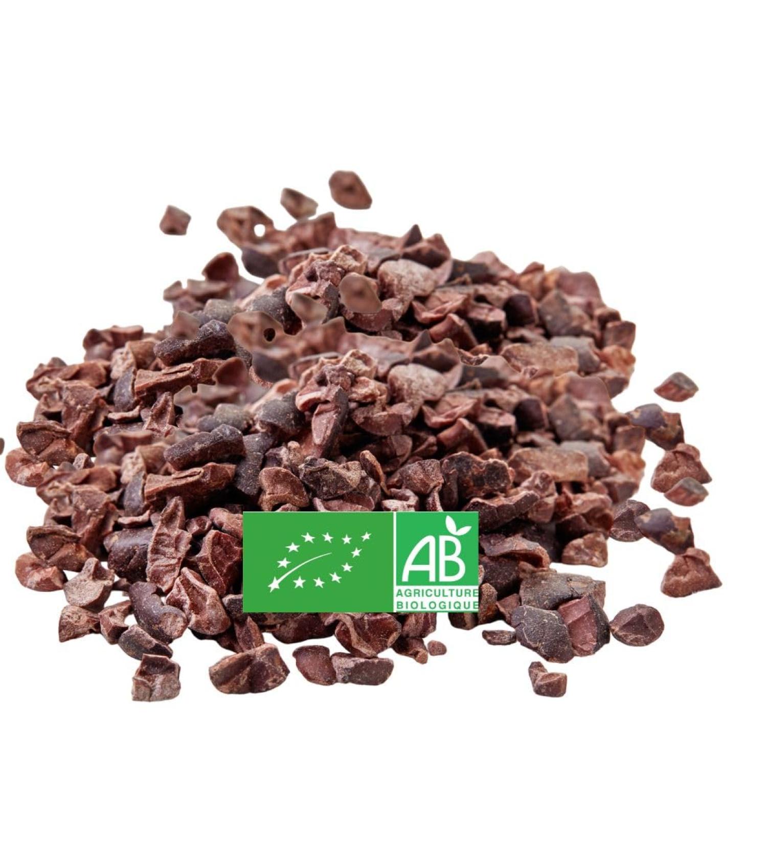 NIBS - Criollo Cacao Nibs (1Kg) Organic Raw Cacao Nibs - Rich in Iron/Magnesium/ - Organic Raw Cacao Nibs - Certified Organic E - Buy Online on GoSupps.com