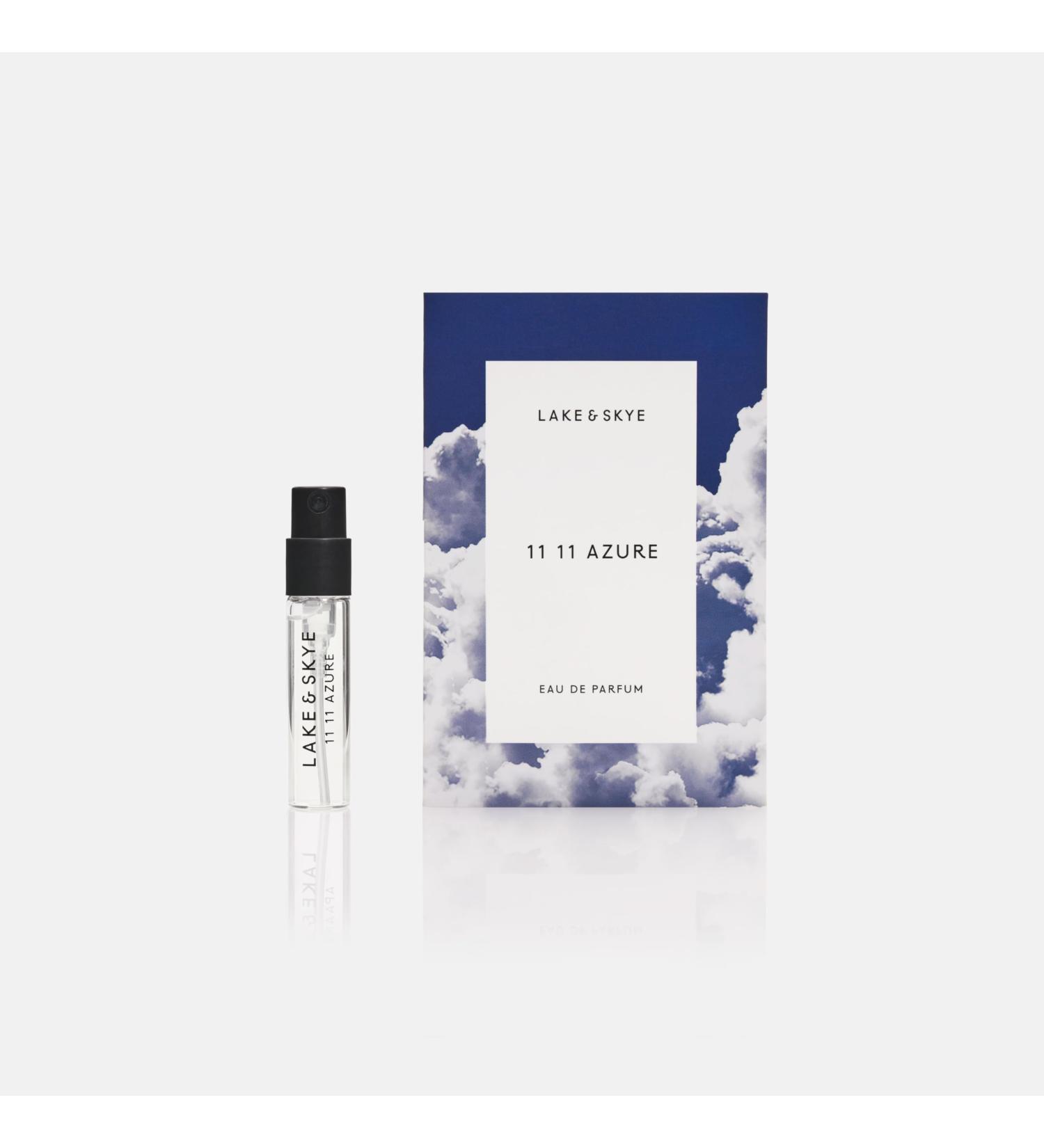 Lake & Skye 11 11 Azure Eau de Parfum 0.06 fl oz (2ml) Mini Perfume Unisex Fragrance Bright & Fresh Scent Aquatic Floral and Musk Notes with Essential Oils Long-Lasting Fragrance - Buy Online on GoSupps.com