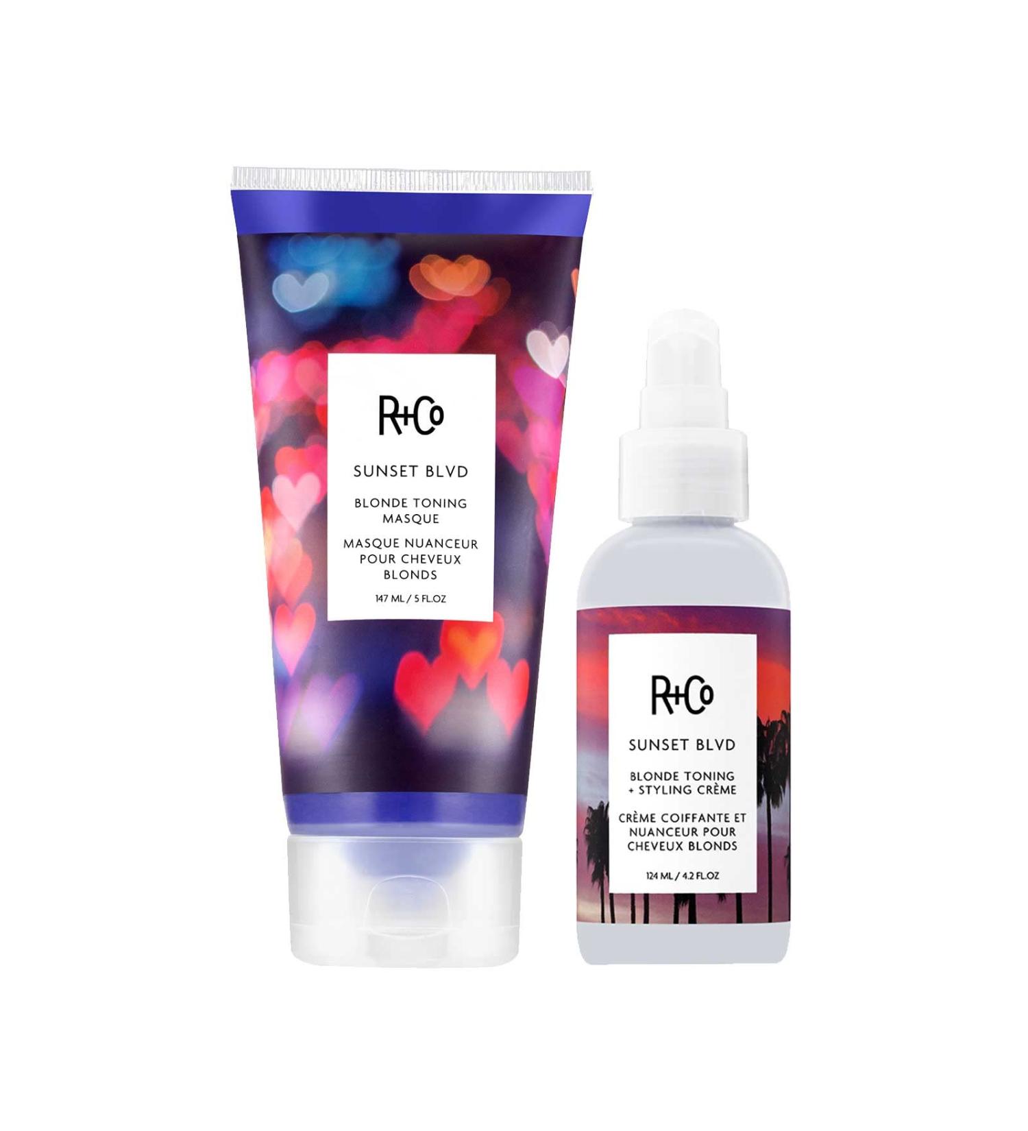 R+Co Sunset Blvd Blonde Toning Styling Creme 4.60oz (Pack of 2) | Achieve Perfect Blonde Tones - Buy Online on GoSupps.com