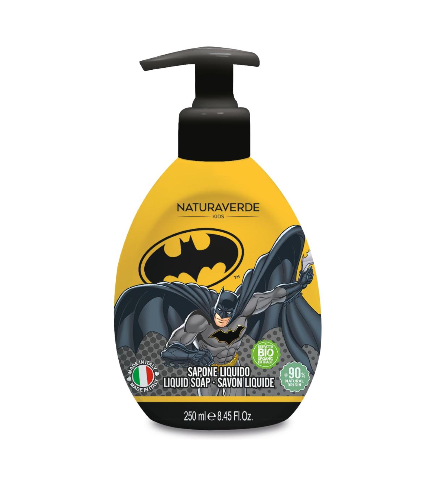 Naturaverde Kids Batman Liquid Soap - Blue Energy | Eco-Friendly Kids Cleanser for International Shipping - Buy Online on GoSupps.com
