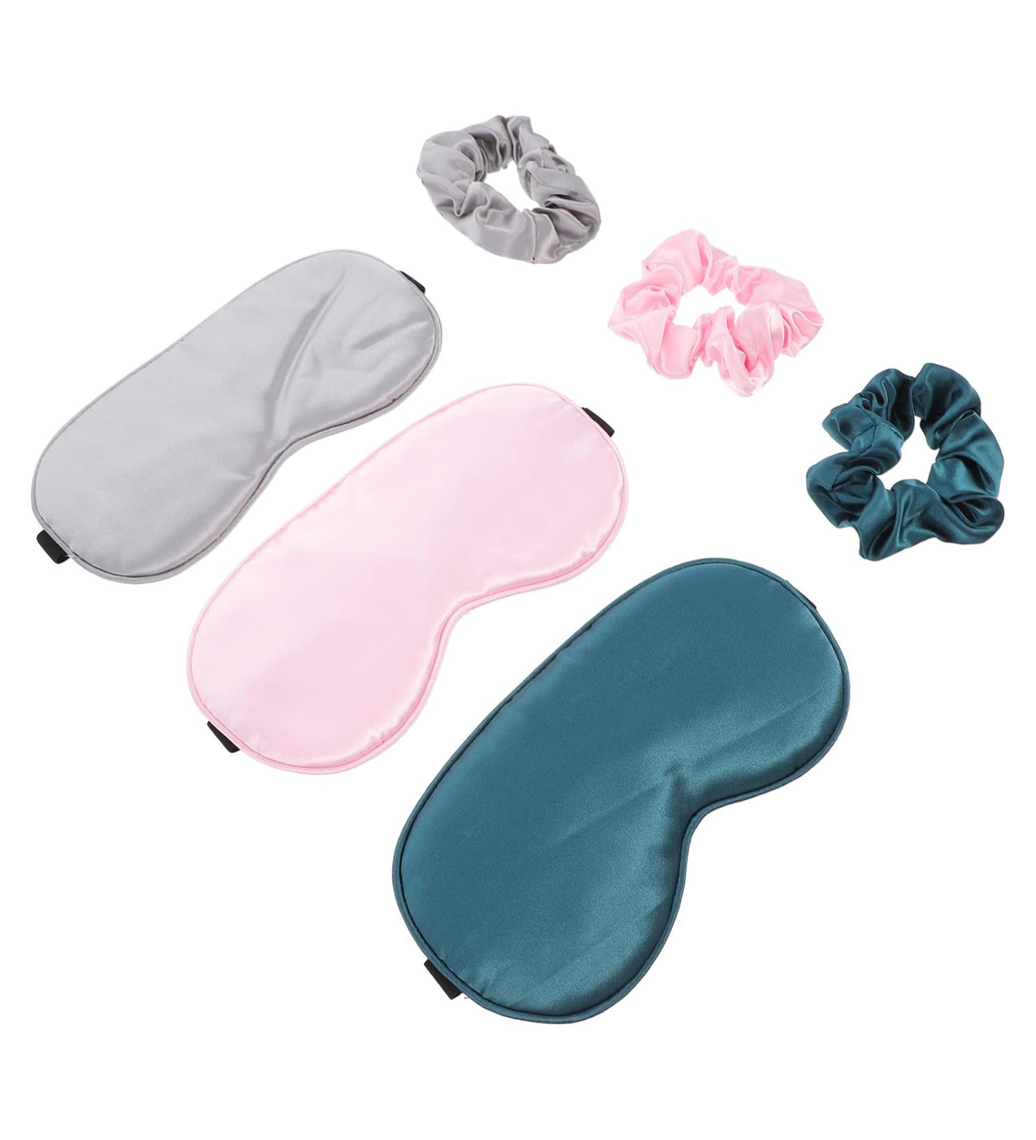 EXCEART Satin Eye Mask - Luxury Silk Blindfold for Sleep & Travel | Comfortable Eye Shades & Covers for Relaxation - Buy Online on GoSupps.com