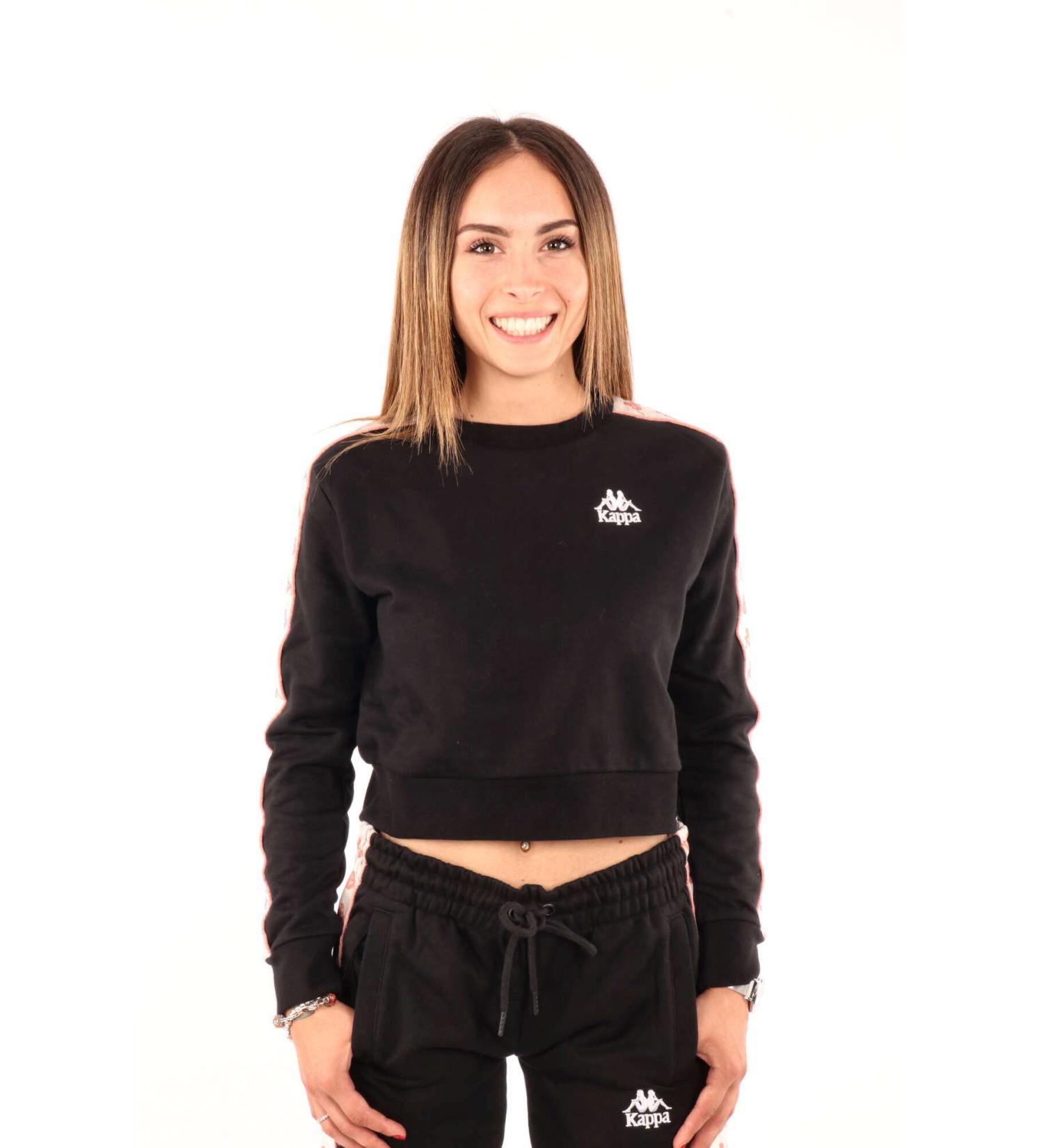 Kappa Women's Famisho Authentic Tracksuit Jacket XL - Black & Brown | International Shipping Available - Buy Online on GoSupps.com