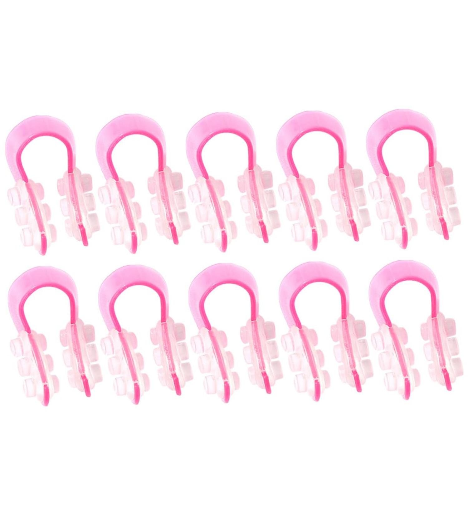 CHILDWEET 10 Pinces de Remodelage du Nez en Silicone Souple Lot de 10 Clips pour Affiner et Relever le Nez Pince-Nez Ergonomique pour Modelage Quotidien et Correction Graduelle de la - Buy Online on GoSupps.com