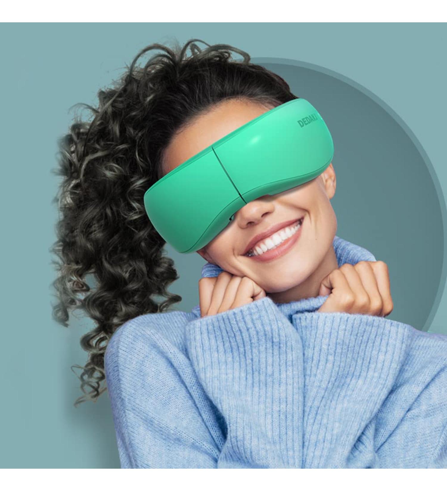Dedakj Eye Massager with Heat & Bluetooth Music for Enhanced Sleep - Reduces Swelling Fatigue & Dark Circles - Buy Online on GoSupps.com