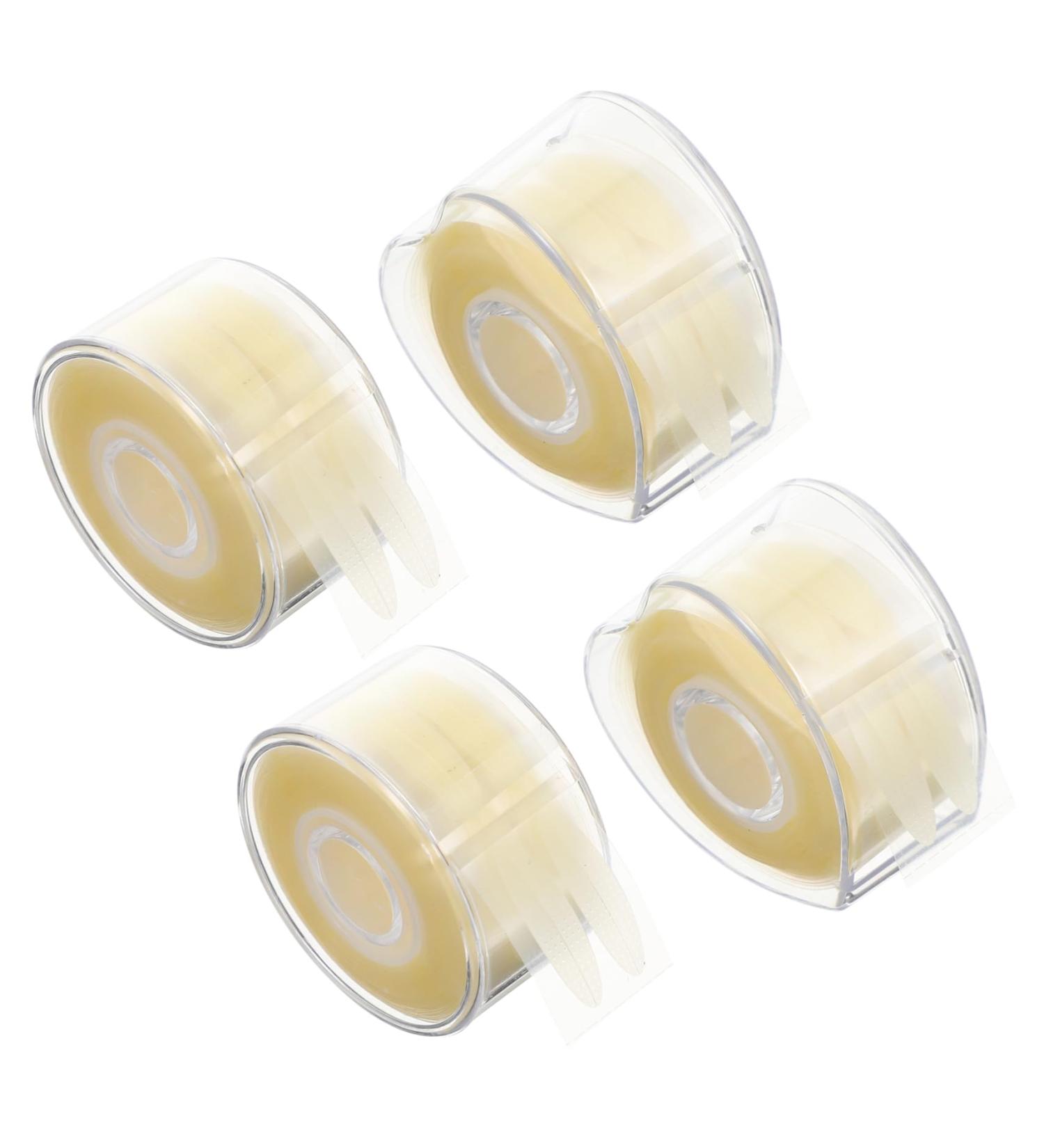 NOLITOY 4 Rolls Double Eyelid Stickers Heart Decor Girly Decor Double Eyelid Strip Fake Eyelashes Mesh Woman - Buy Online on GoSupps.com