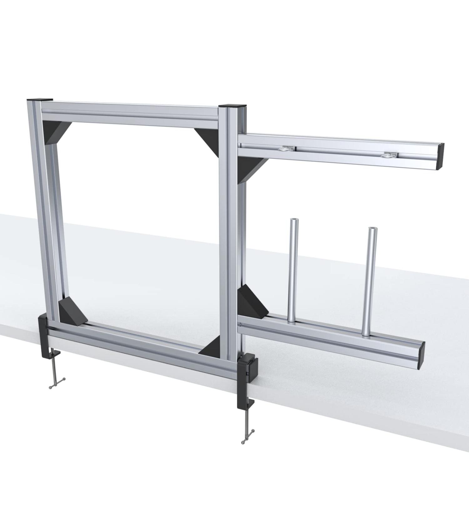 Aluminum Rug Tufting Frame Kit - 19.7'' | Tufting Supplies for Carpet Making and Rug Tufting - Includes Fabric Stand and Tufting Gun - Buy Online on GoSupps.com