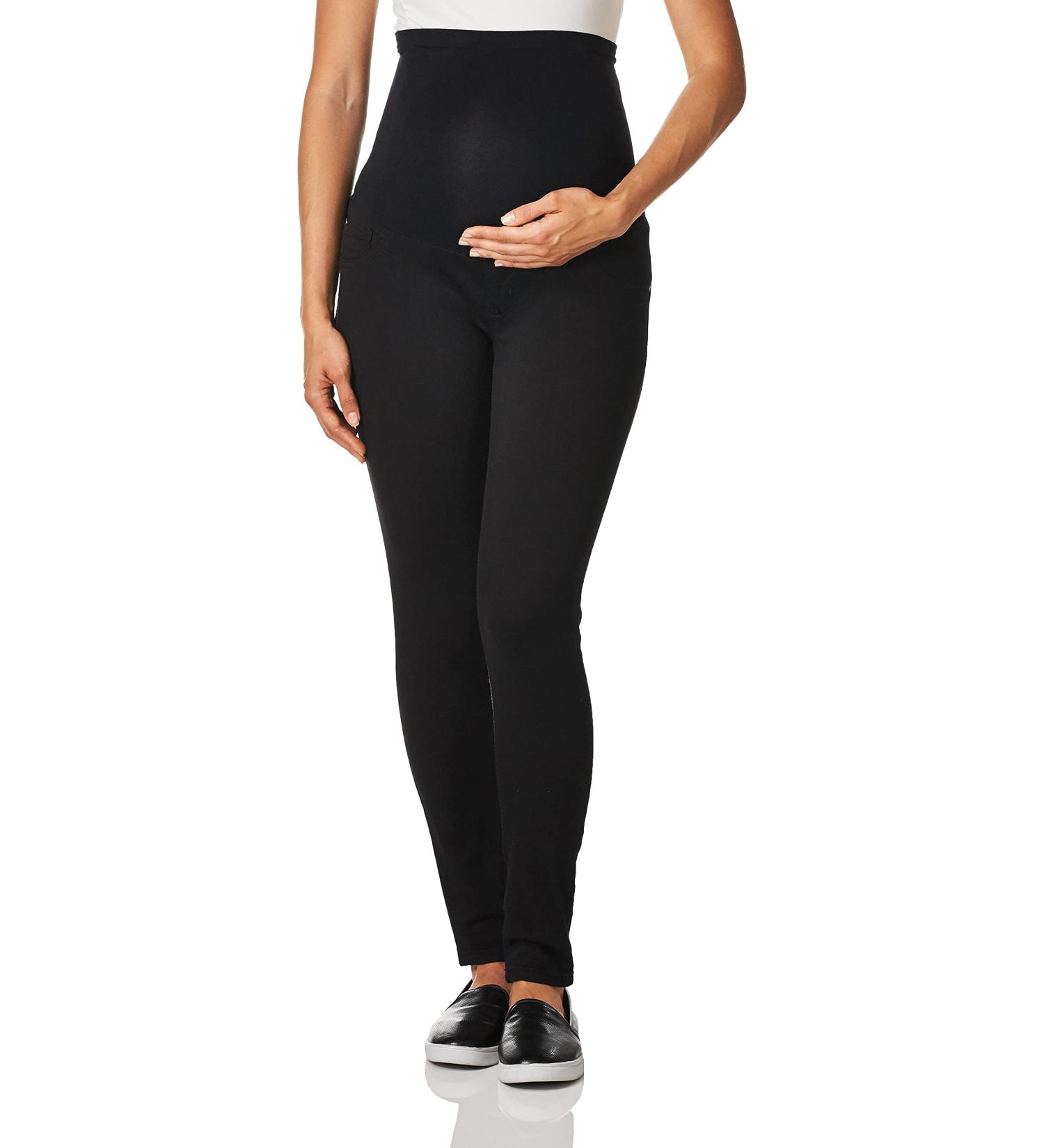 Motherhood Maternity Indigo Blue Stretch Secret Fit Belly Ankle Denim Jegging Jeans XS in Black Wash - Buy Online on GoSupps.com