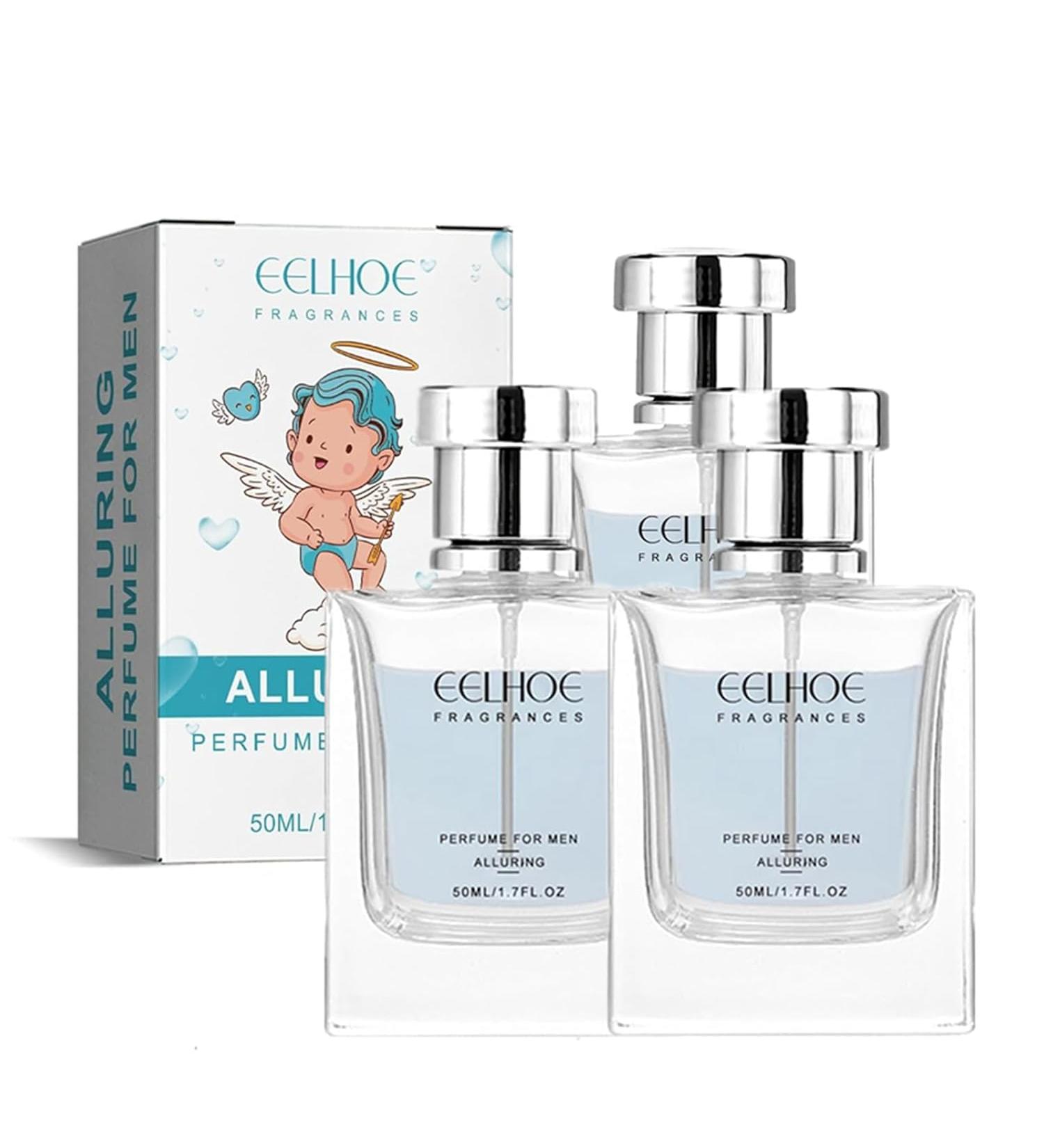 Cologne For Men Pheromone Cologne For Men Hypnosis Men's Cologne Long Lasting Romantic Perfume 50ml Travel Size (3PACK-(C)) - Buy Online on GoSupps.com