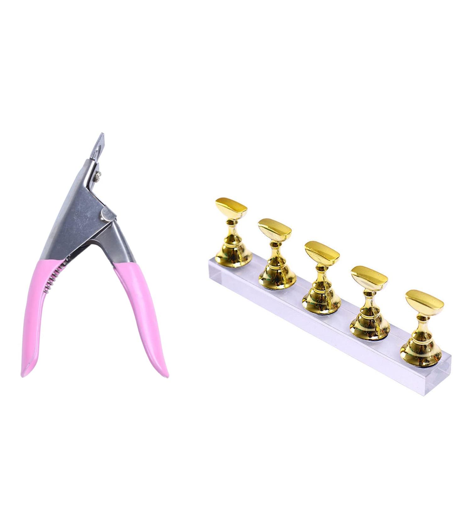 LAMELLIS Nail Clippers for Nails and False Acrylic Nails & Magnetic Acrylic Manicure Nail Practice Hand Nail Exercises Pedestal - Buy Online on GoSupps.com