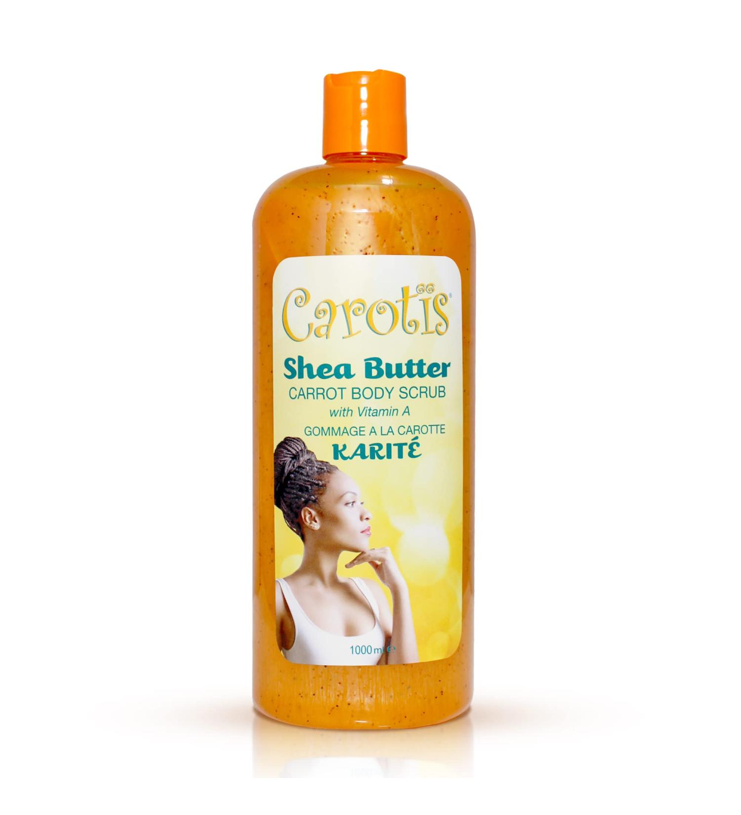 CAROT S Shea Butter Body Wash - 33.8 Fl oz / 1000ml - Revitalizing and Nourishing Skin Treatment - Buy Online on GoSupps.com
