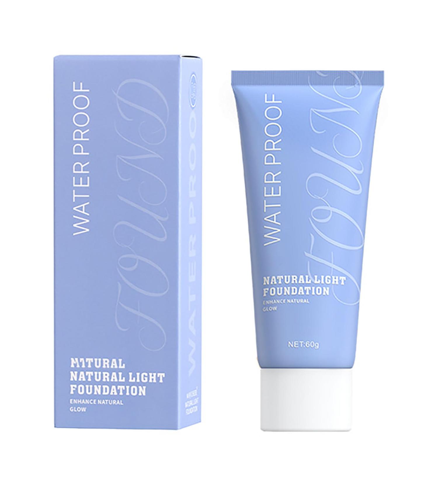  Generisch Waterproof Liquid Foundation Long Lasting Moisturizing Face Cream for All Skin Types Natural Light Hyaluronic Acid Moisturizer Makeup Ready Foundation - Buy Online on GoSupps.com