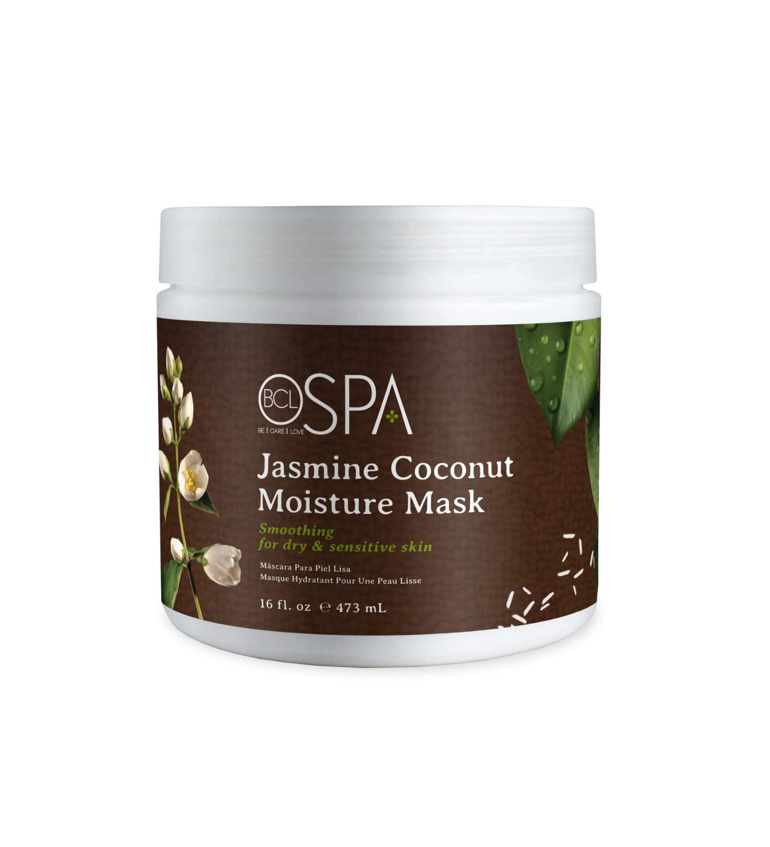 BCL SPA Moisture Mask 16oz - Jasmine Coconut | Hydrating Facial Treatment - Buy Online on GoSupps.com