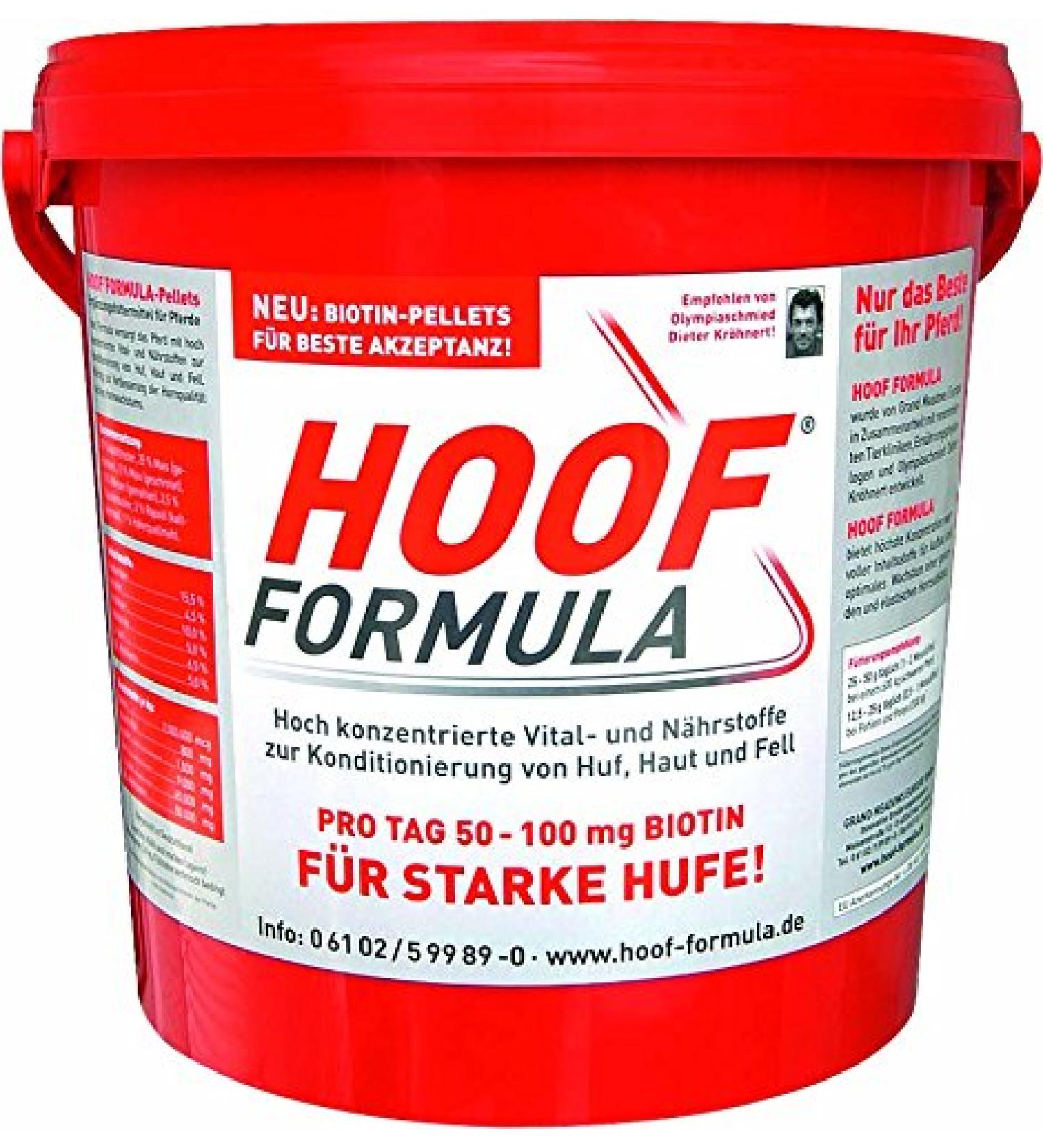 Biotin for Horses - 5kg Hoof Formula with Zinc Vitamin B6 & Lysine - Strong Hooves Supplement - Buy Online on GoSupps.com