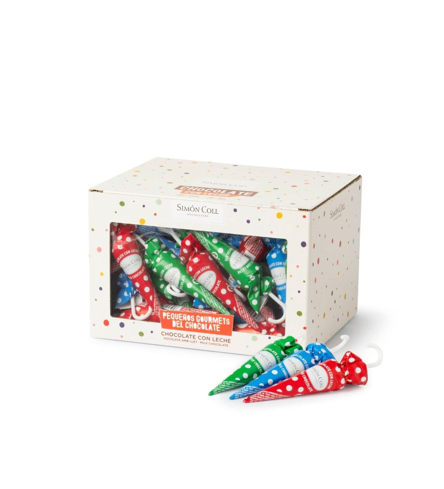 Simon Coll Chocolates Simon Coll (Mole Umbrella) with Milk Chocolate - Chocolatines for Children