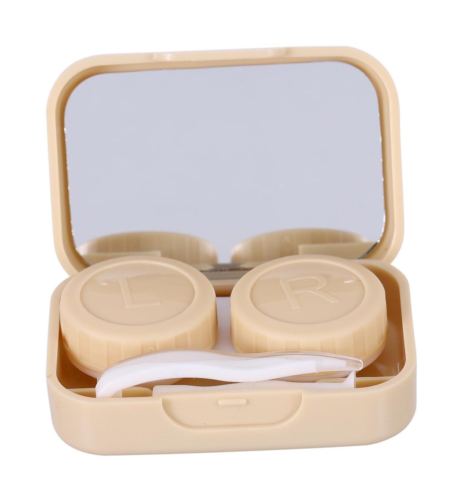 Hapinary 4-Piece Eyewear Holder Set | Travel Container for Glasses & Contact Lenses | Compact 6.5x4.5x2cm - Buy Online on GoSupps.com