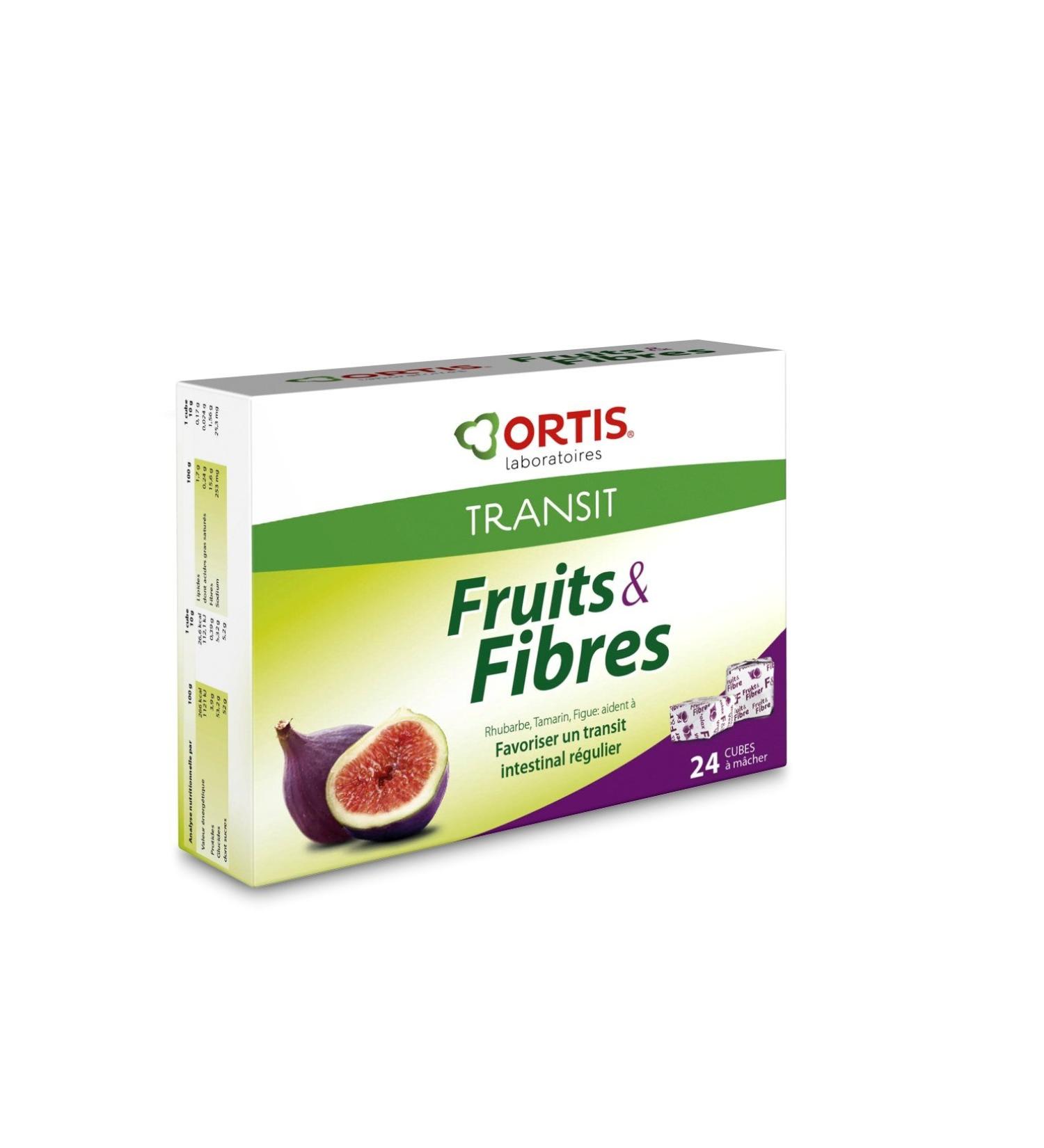 Ortis Fruits & Fibres 24 Squares To Chew