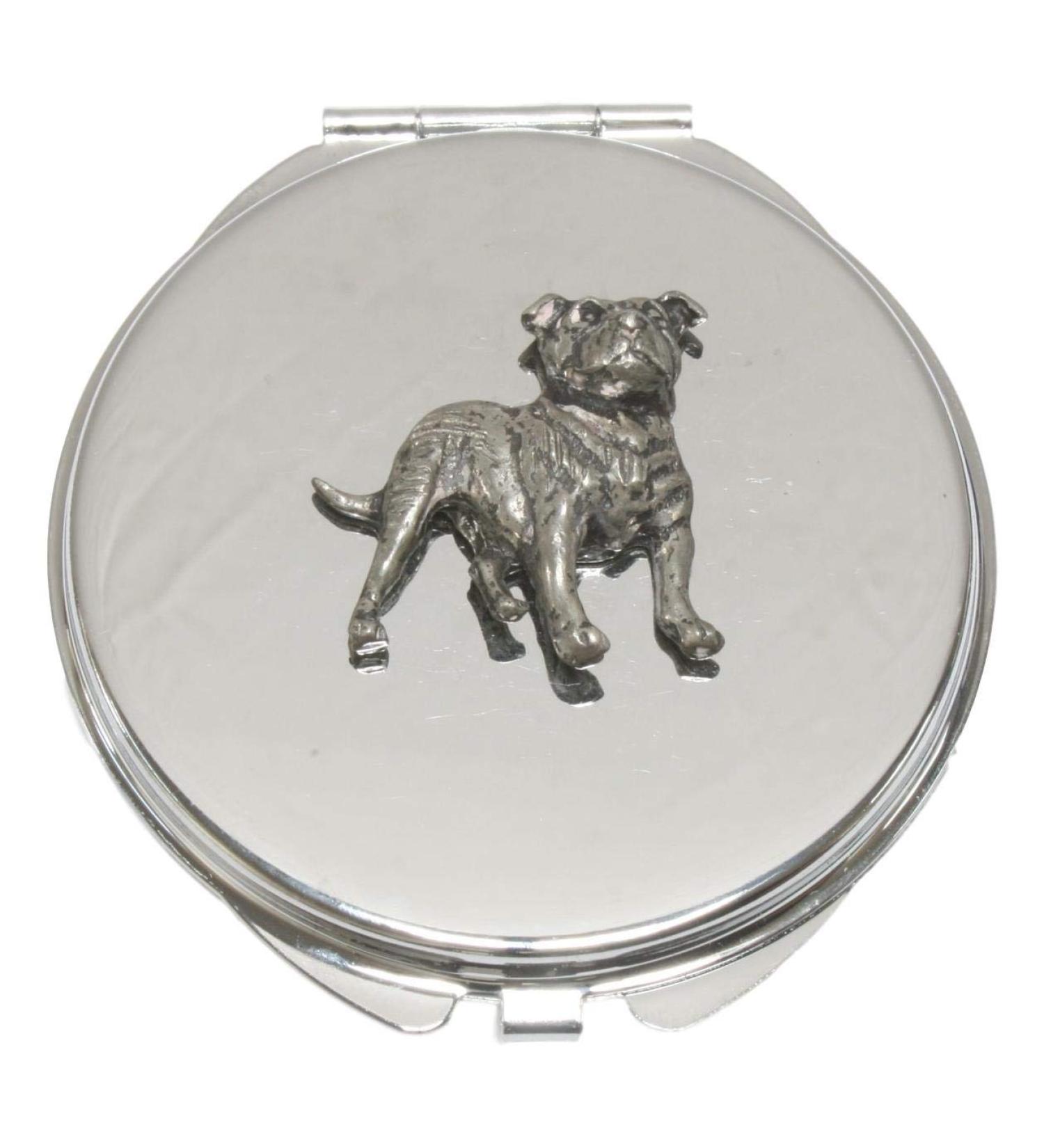 Staffy Compact Mirror Handbag Gift With Free Engraving 346 - Buy Online on GoSupps.com