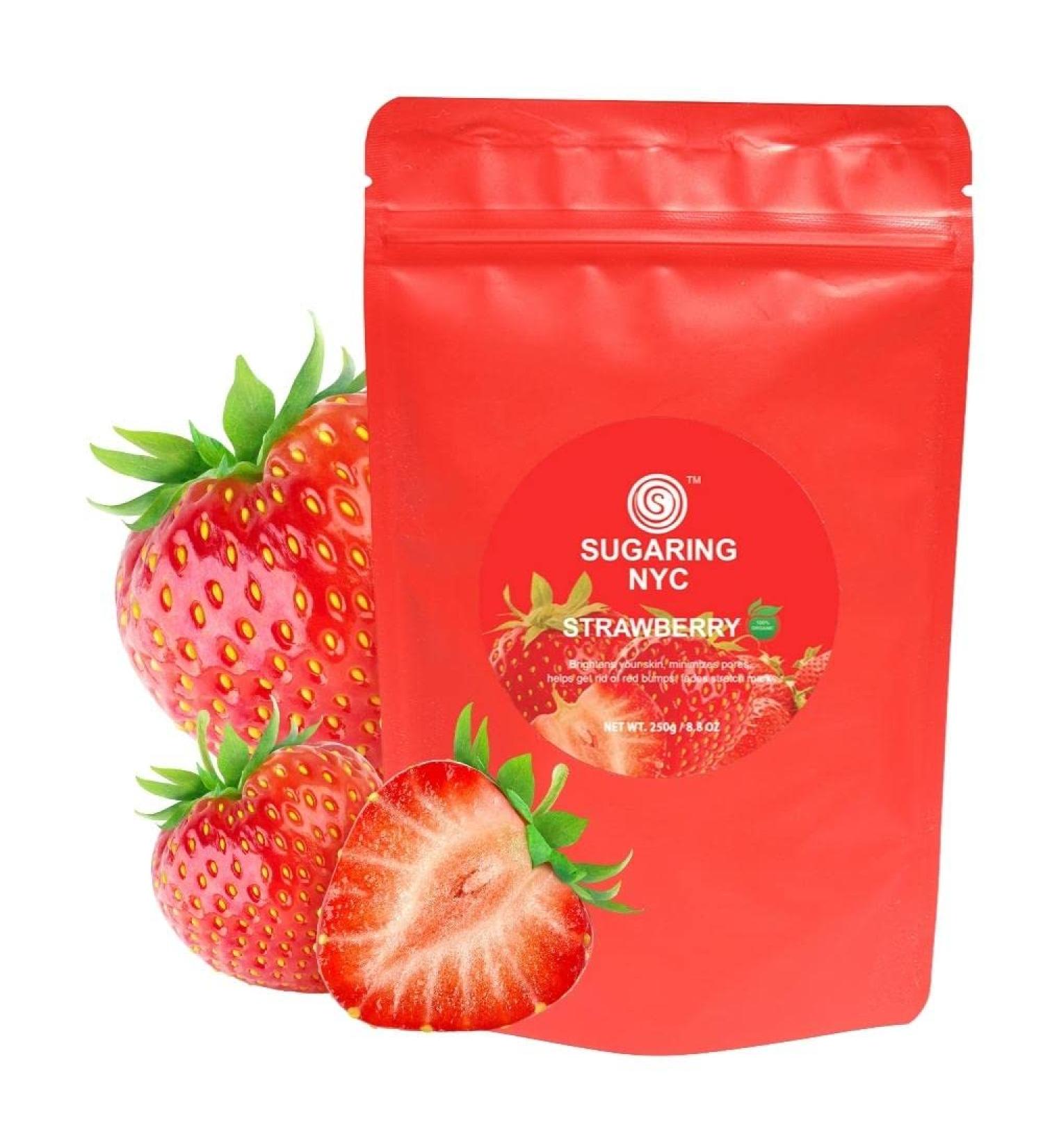 Sugaring NYC Body Scrub - Strawberry | Refresh & Exfoliate Your Skin | International Shipping - Buy Online on GoSupps.com