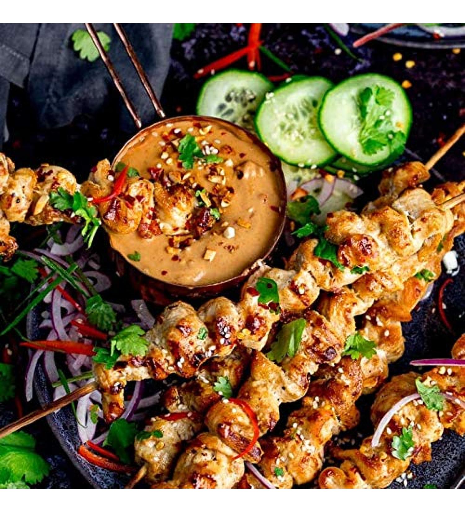 Balsara's Balsara's Kebab Mix for BBQ for Chicken Meat Fish Vegetables Steak Tikka rich and aromatic for Indian Arabic Pakistani cuisine (40g Chicken Satay)