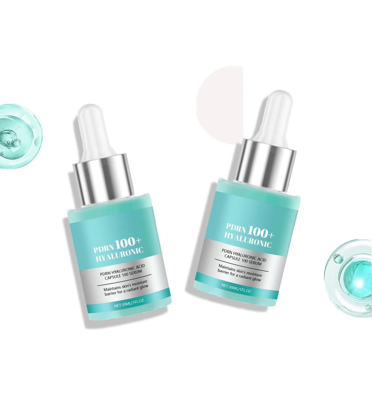 2 Stuks pdrn hyaluronic acid capsule 100 serum radant face srum hyaluronzur tightens rejuvenates plumping effect geurvrij - Buy Online on GoSupps.com