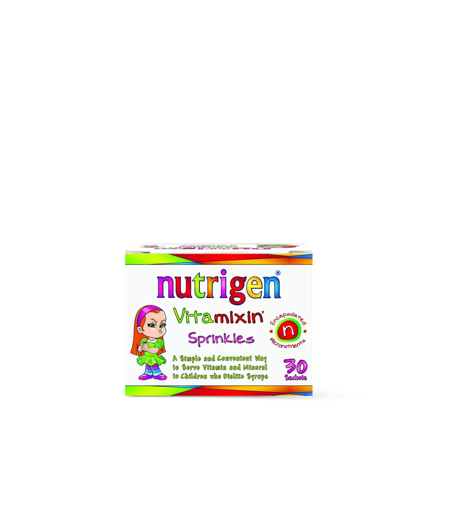 Nutrigen Childrens Vitamixin Sprinkles Powder- Sachets 30s