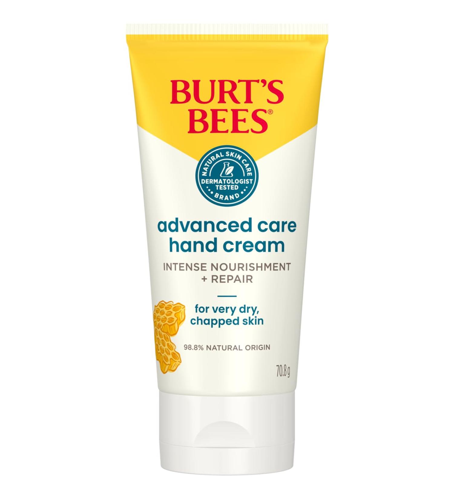 Burt's Bees Advanced Care Hand Cream Very Dry and Chapped Skin Intense Hydration and Relief with Beeswax and Shea Butter 70 ml - Buy Online on GoSupps.com