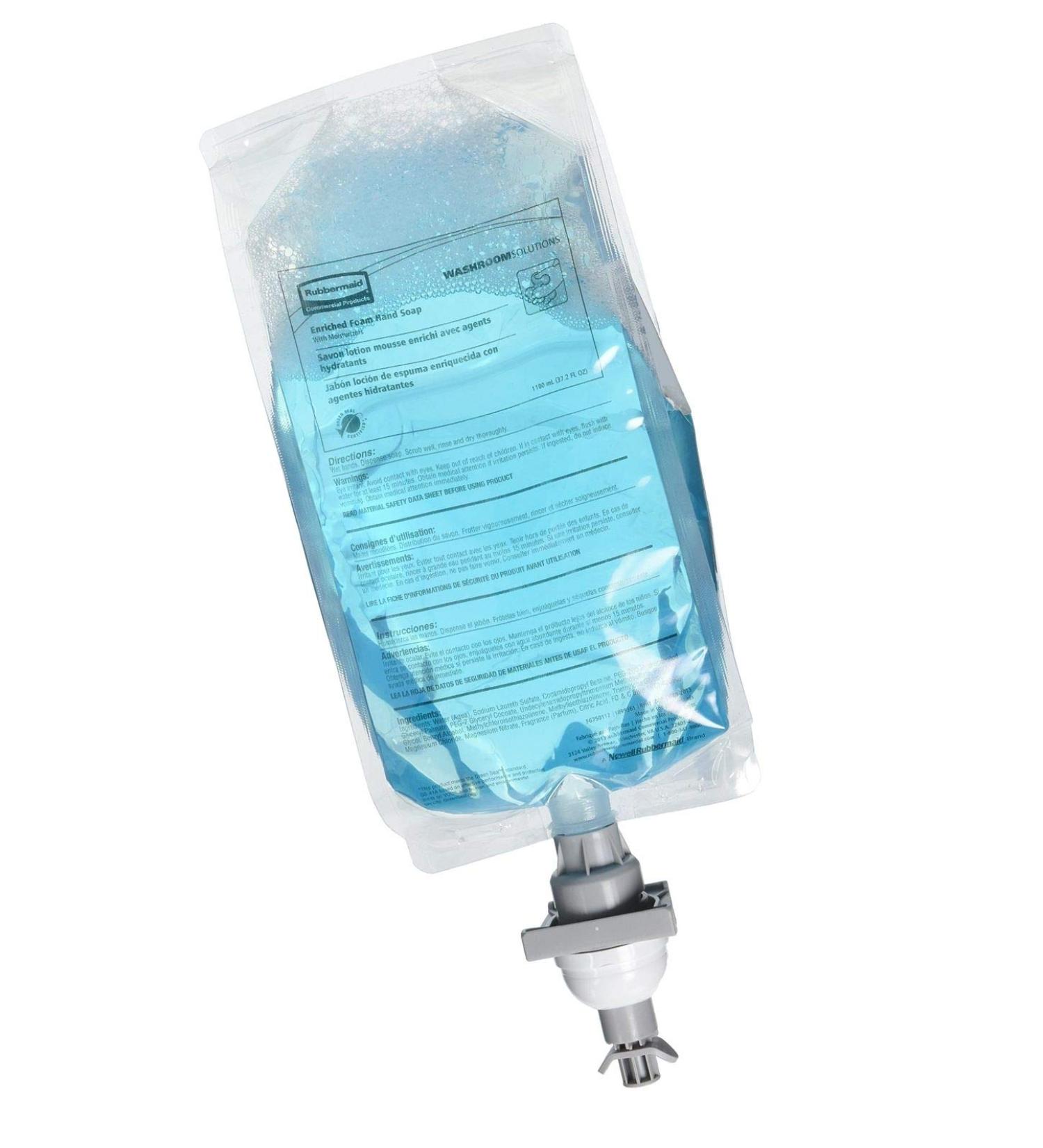 Buy Rubbermaid 750112 Autofoam Hand Soap Refill - Moisturizing Lotion Soap 1100 mL | International Shipping Available - Buy Online on GoSupps.com