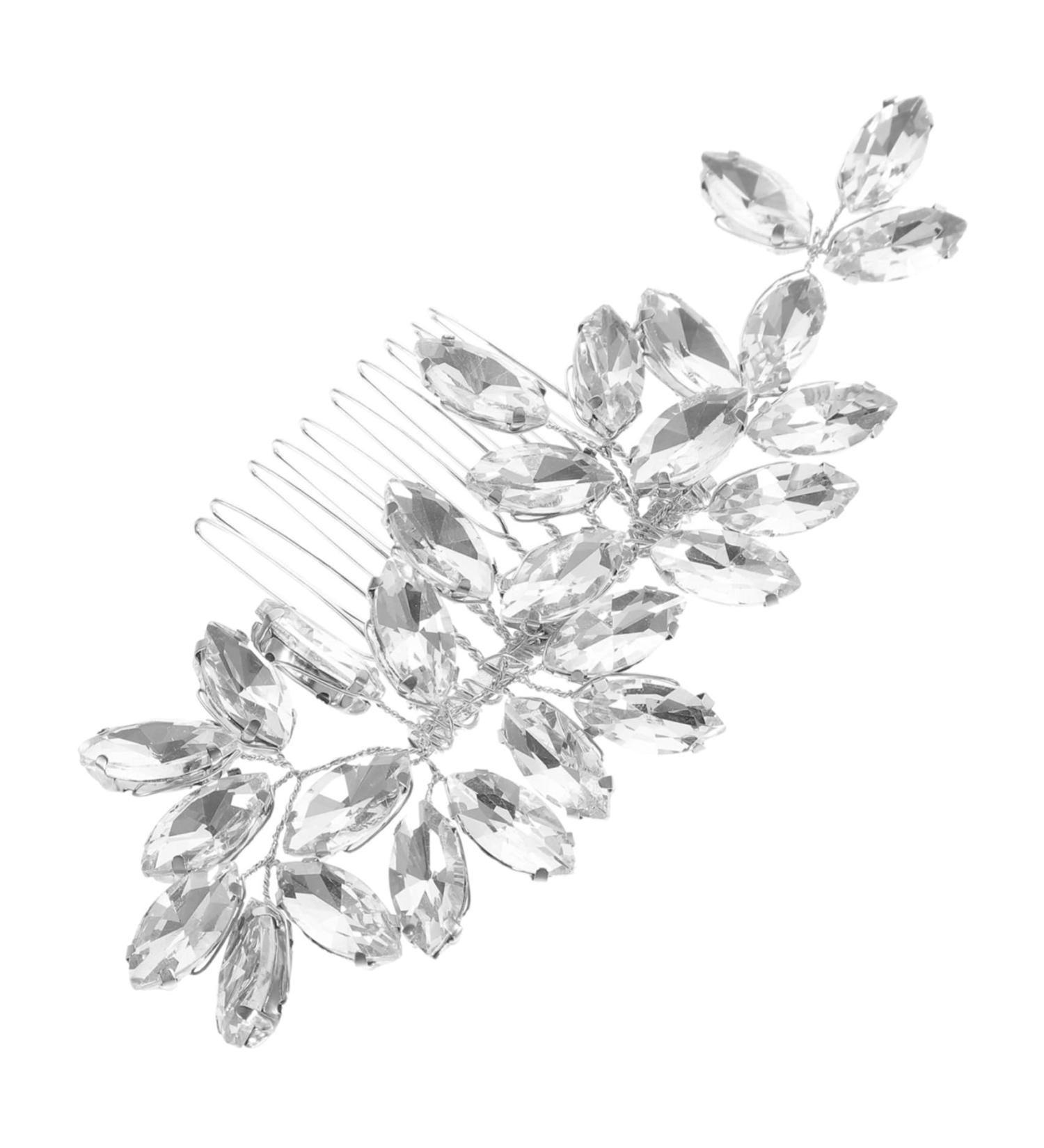 MERRYHAPY Crystal Hair Accessories Wedding Decor Hair Pins Rhinestone Hair Side Comb Wedding Bride Hair Comb Hair Accessories for Women Wedding Hair Accessories Bridal Hair Comb Rhinestones - Buy Online on GoSupps.com