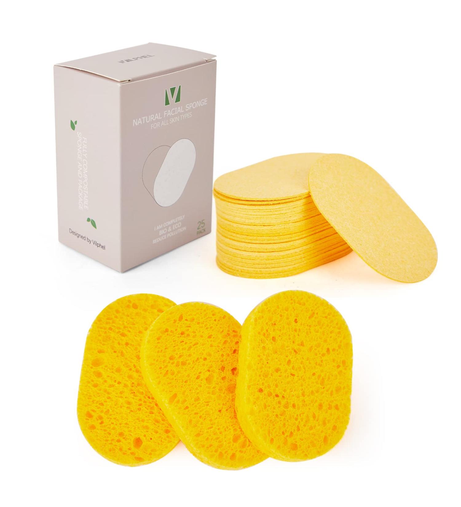 Vilphel Biobased Face Cleansing Pads Facial Scrubber Sponges for Women&Men Exfoliation Lint Free Reusable Daily Face Wipes Skincare Tools for Multi-Purpose - Buy Online on GoSupps.com