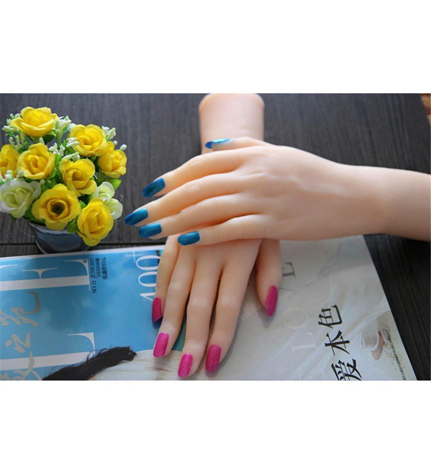 SLRMKK Soft Hands - Silicone Lifelike Hand with Bendable Clear Rosy Fingers | 2020 New Texture - Buy Online on GoSupps.com