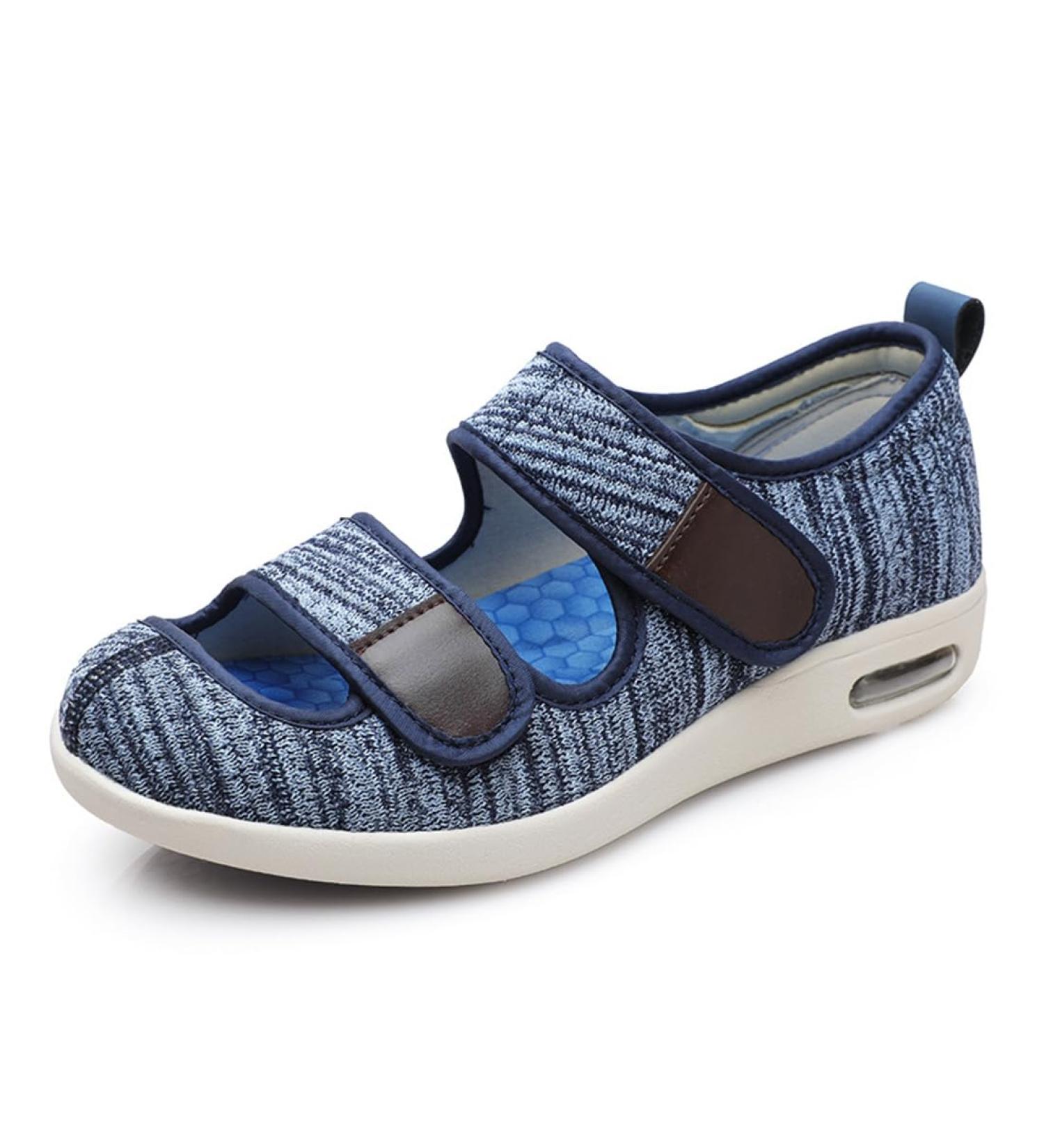 MOCINNA Diabetic Shoes for Men - Memory Foam Walking Sneakers, Dark Blue, Size 10 - Buy Online on GoSupps.com