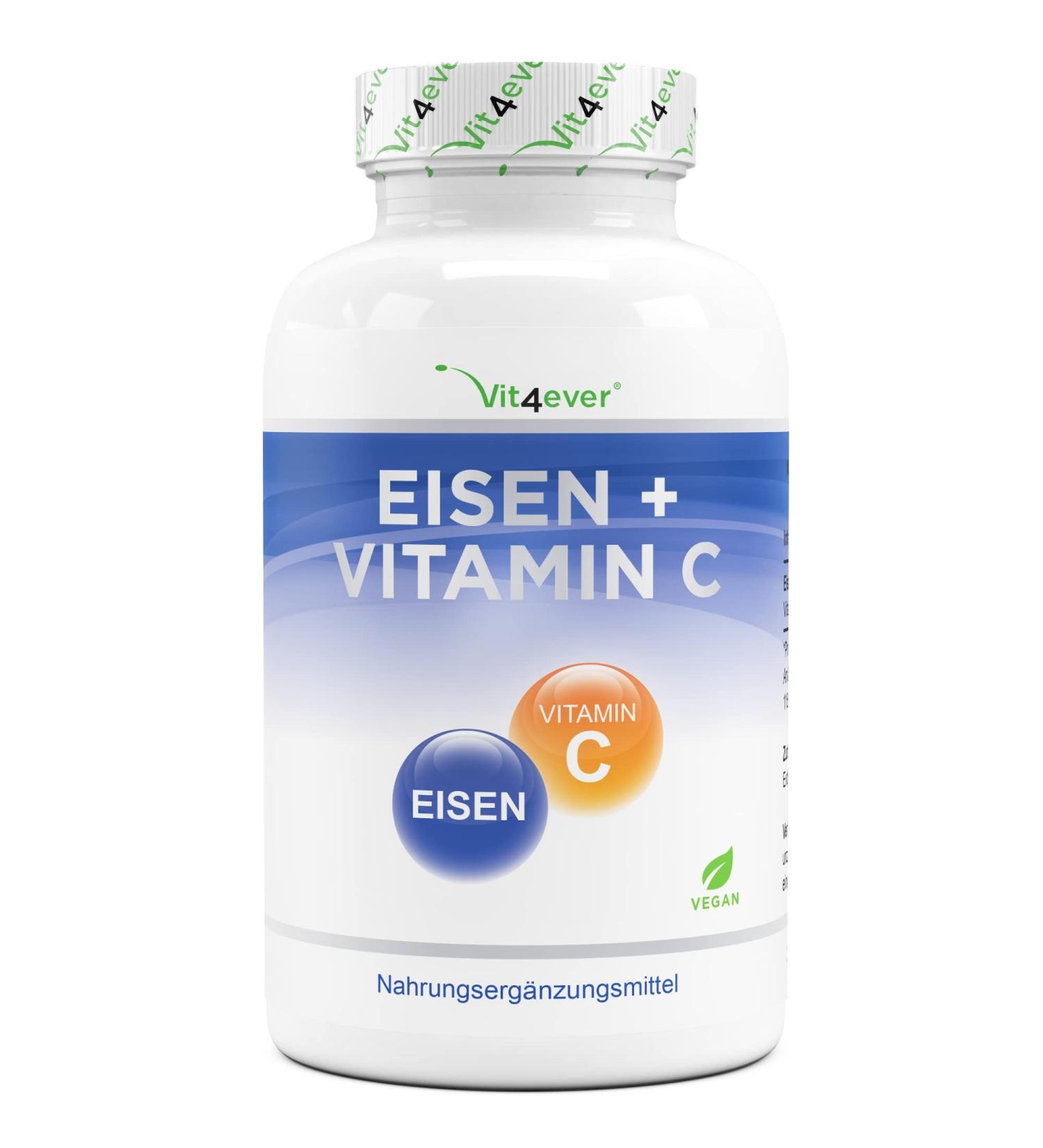 Buy Iron 365 Tablets - 40mg Pure Iron + Vitamin C - Vegan Iron Bisglycinate - Lab Tested - Premium Quality - Buy Online on GoSupps.com