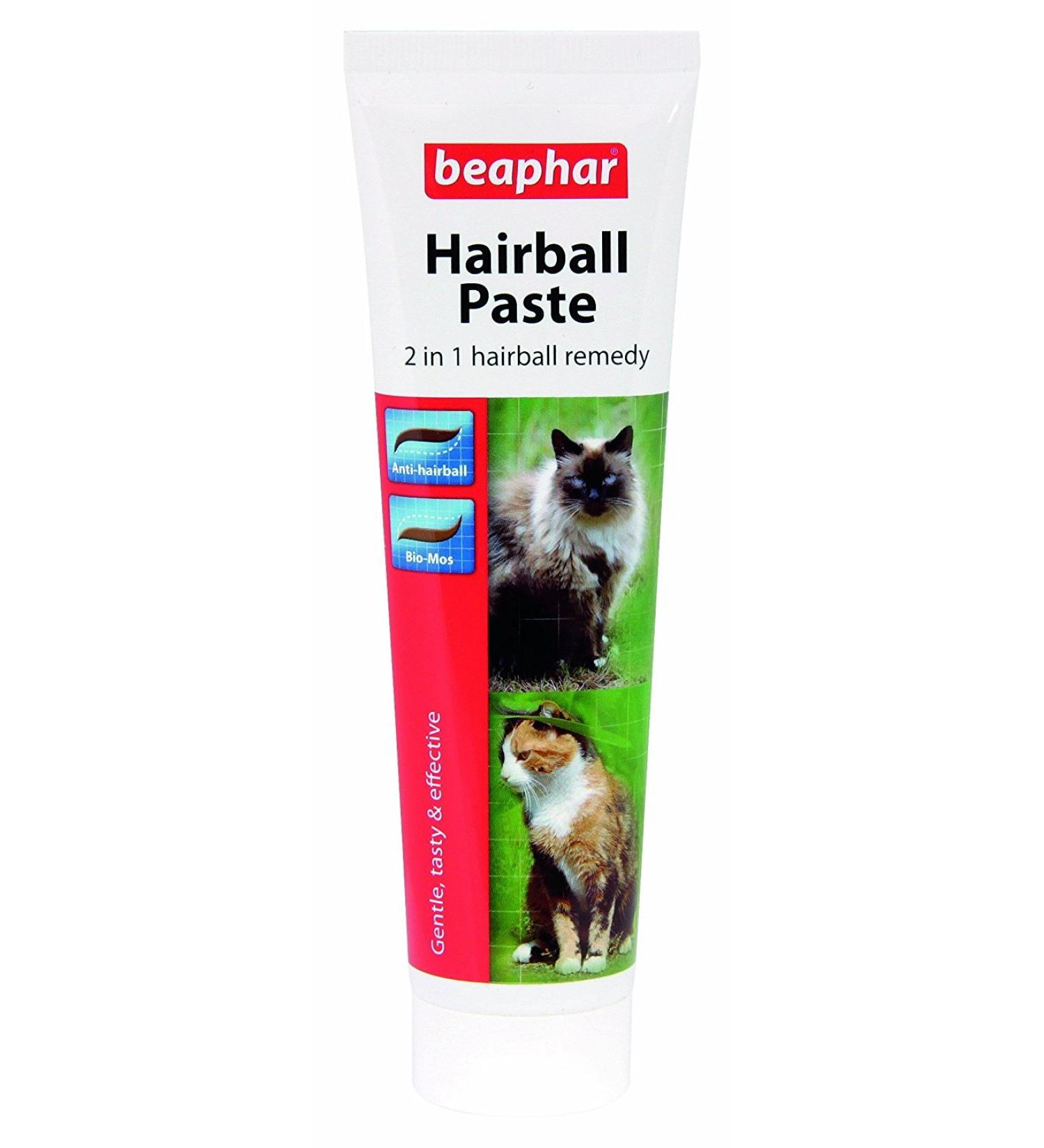(2 Pack) Beaphar - Hairball Paste 2 in 1 100g With Pre-Biotic