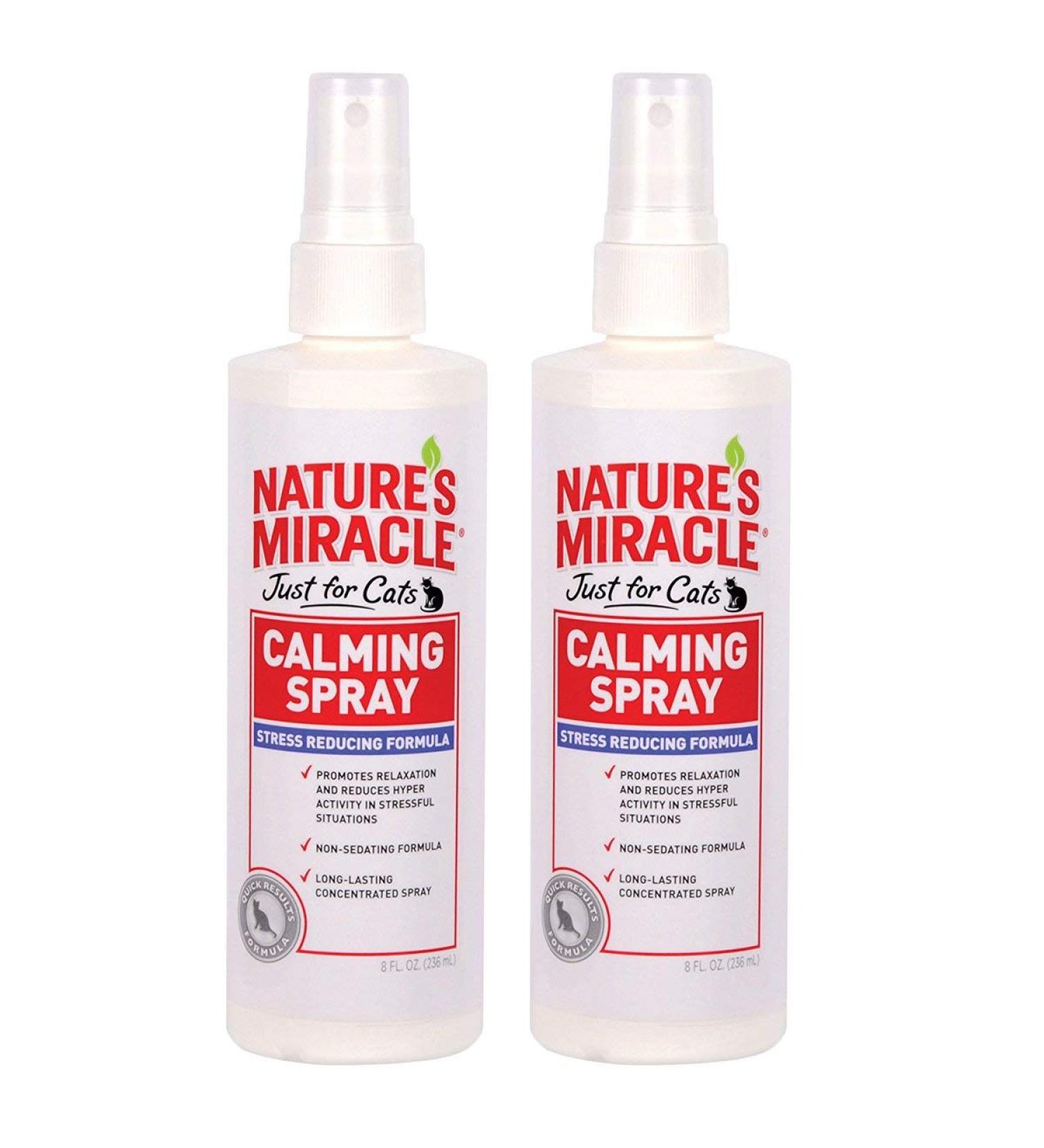 Nature's Miracle Just for Cats Calming Spray - Stress Reducing Formula (P-5780) - Buy Online on GoSupps.com