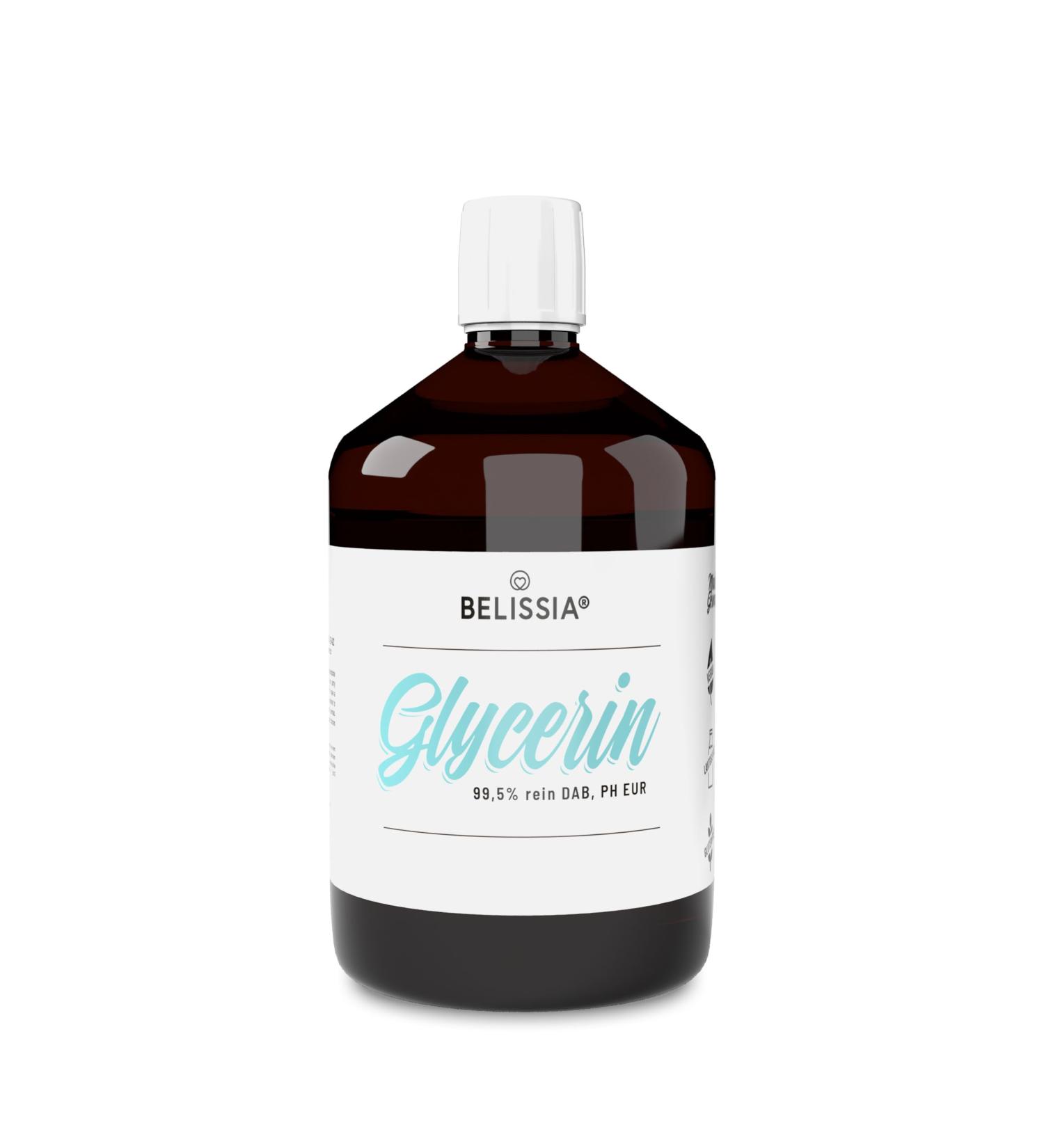 Buy Belissia Glycerin 0.5L - 99.5% Pure Pharmaceutical Quality VG Liquid E422 | 100% Natural Vegan No Additives - Made in Germany - Buy Online on GoSupps.com