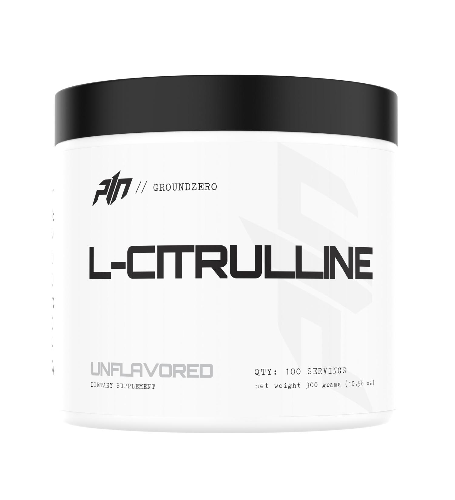 Project #1 L-Citrulline Powder Unflavored 100 Servings Pre-Workout Performance Supplement for Blood Flow and Muscle Recovery - Buy Online on GoSupps.com