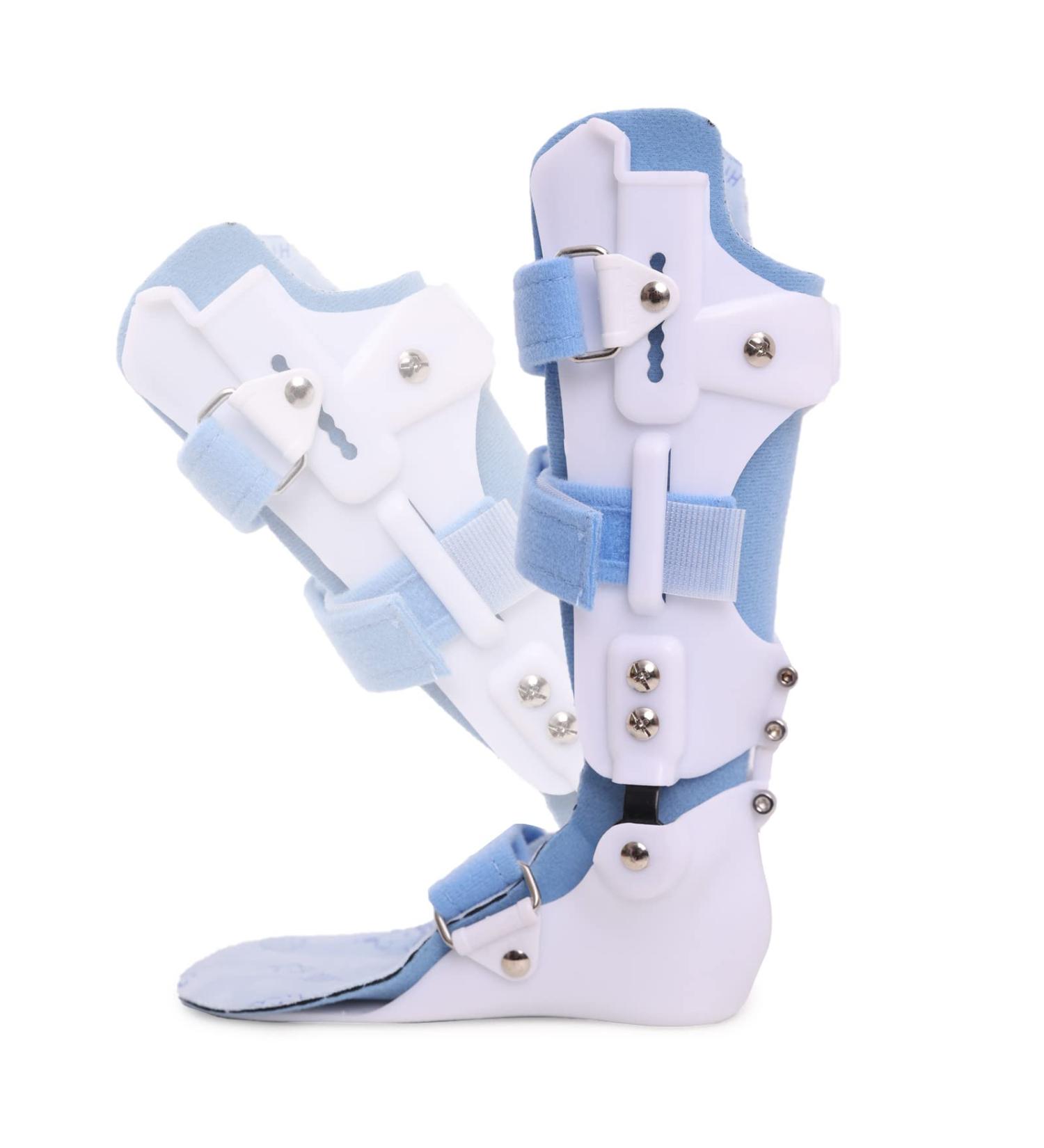 Kids AFO Drop Foot Brace - Pediatric Ankle Foot Orthosis for Toddlers Night Splint Support for Walking & Sleeping (Left - Buy Online on GoSupps.com